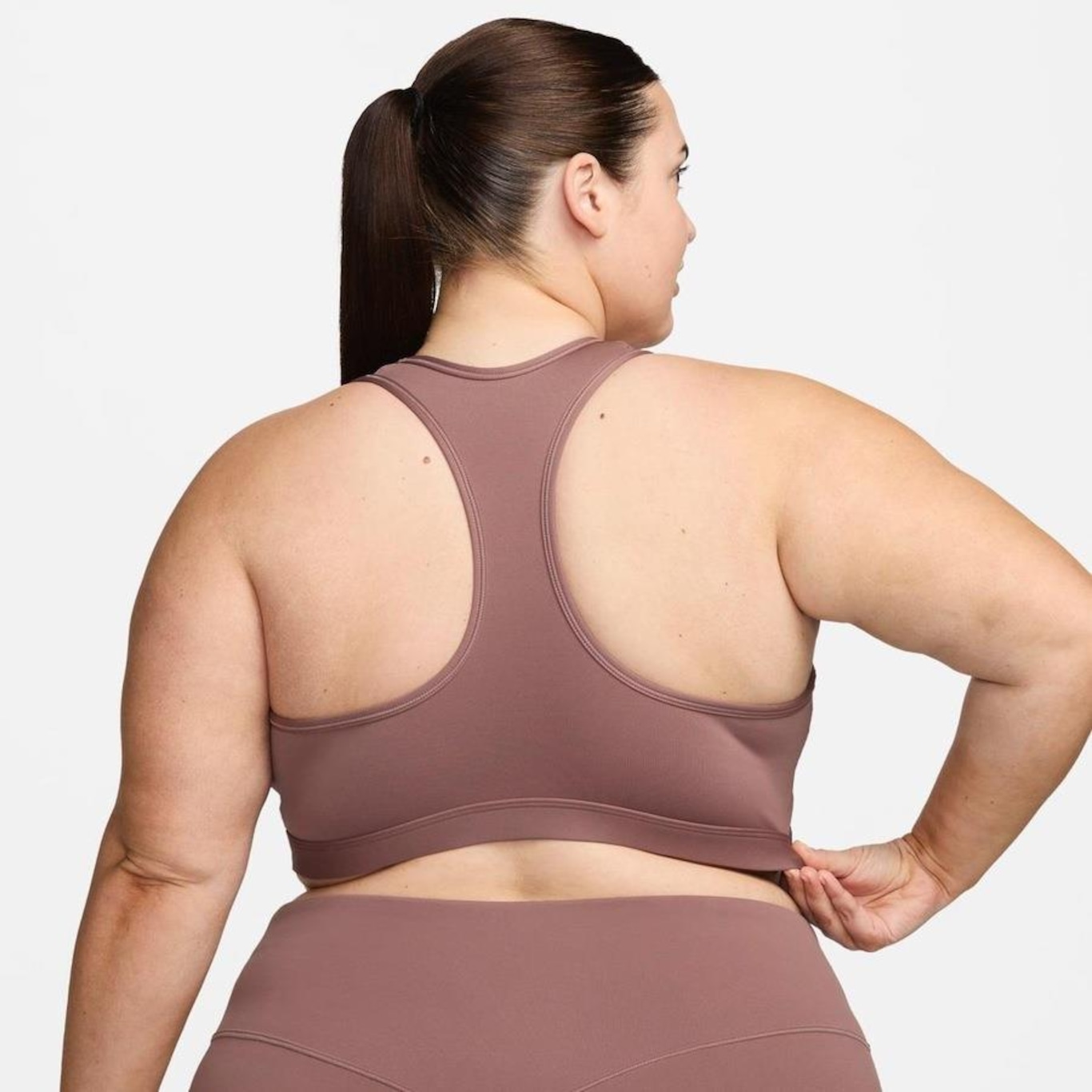 Top Plus Size Nike Swoosh - Feminino - Foto 3