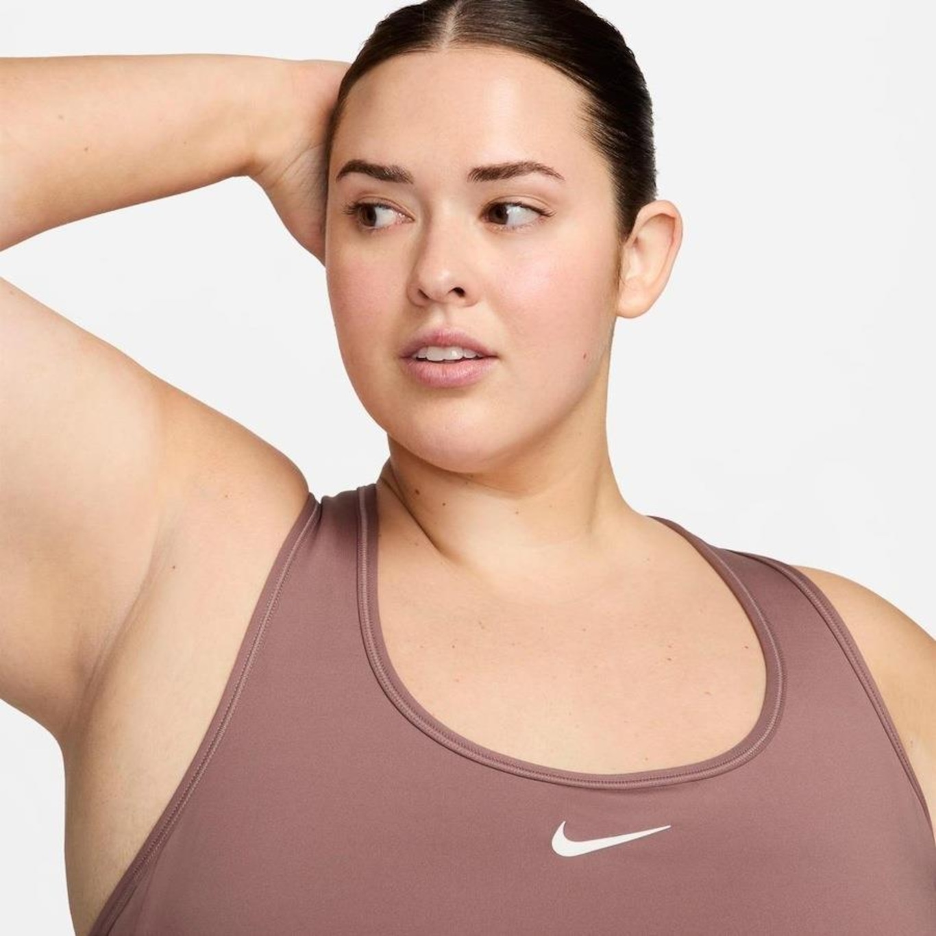 Top Plus Size Nike Swoosh - Feminino - Foto 5