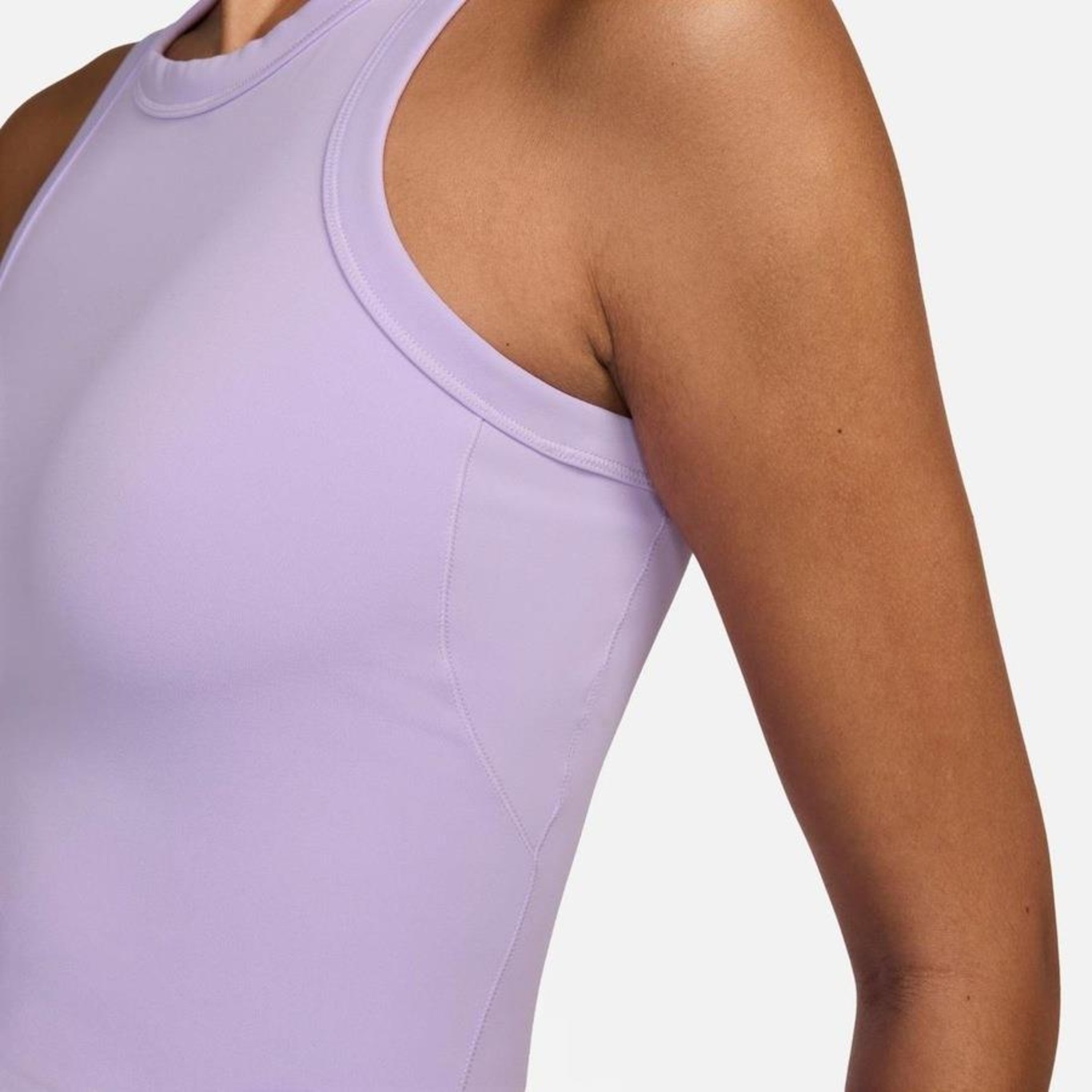 Camiseta Regata Nike Dri-Fit One Cropped - Feminina - Foto 4