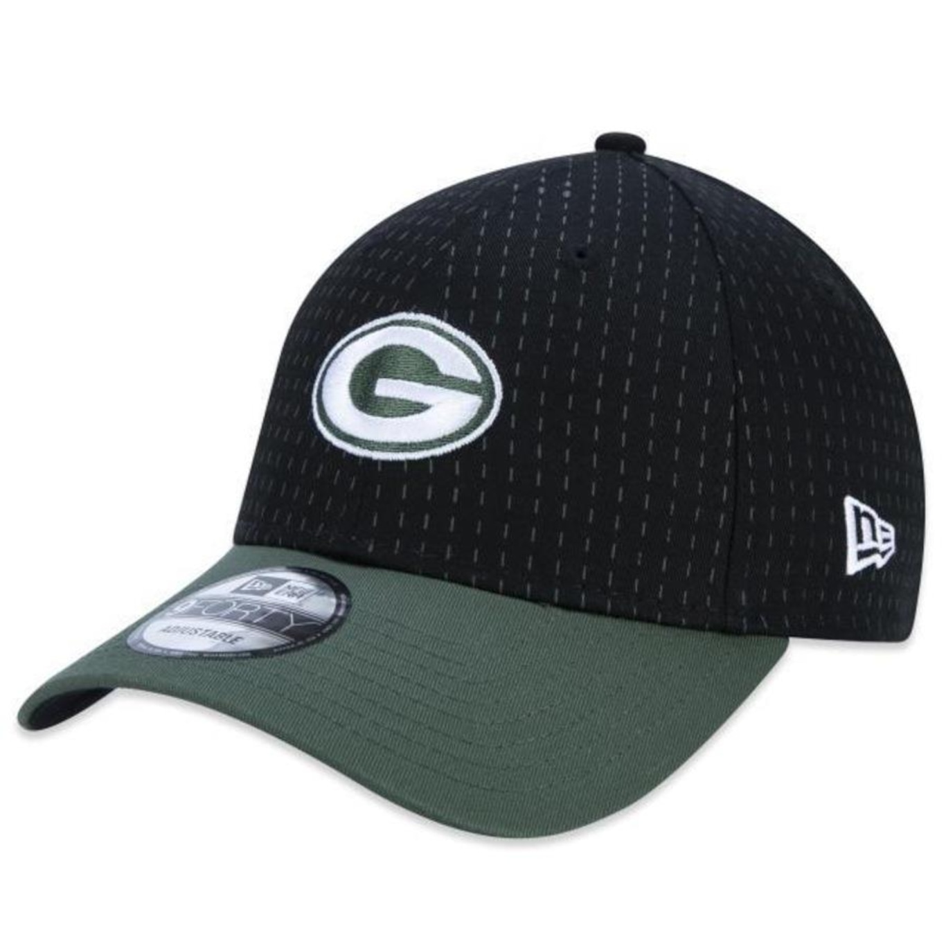 Boné Aba Curva New Era 940 Green Bay Packers Core - Snapback - Adulto - Foto 1