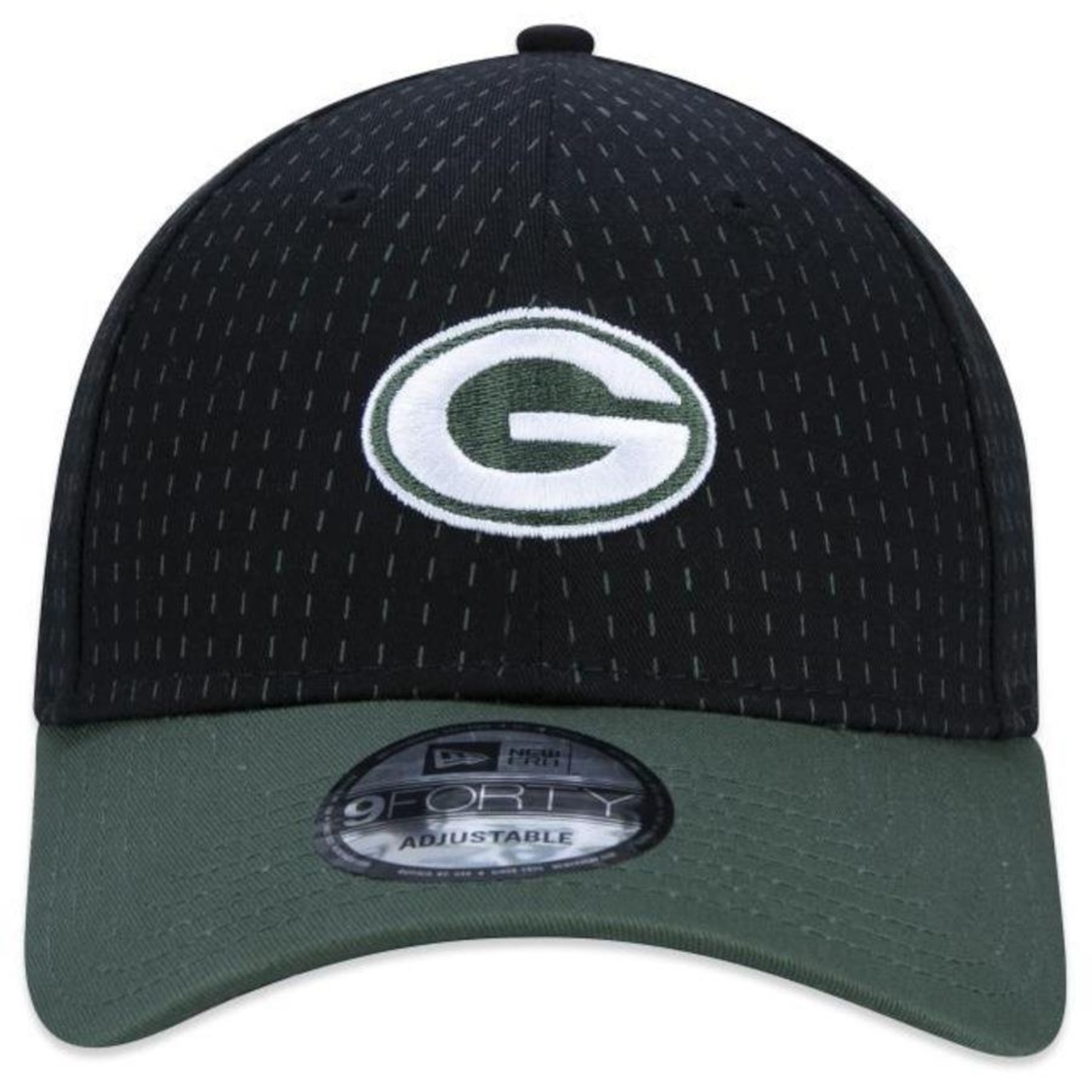 Boné Aba Curva New Era 940 Green Bay Packers Core - Snapback - Adulto - Foto 3