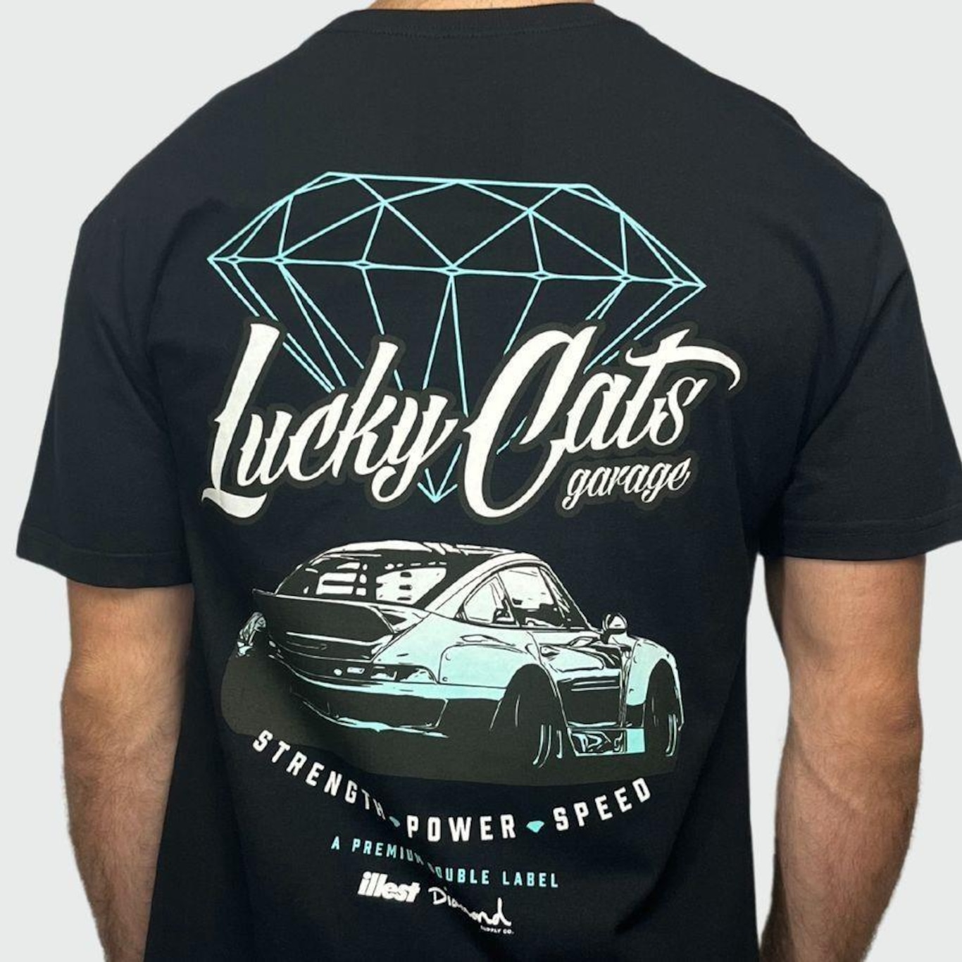 Camiseta Diamond X Illest Lucky Cats Masculina - Foto 2