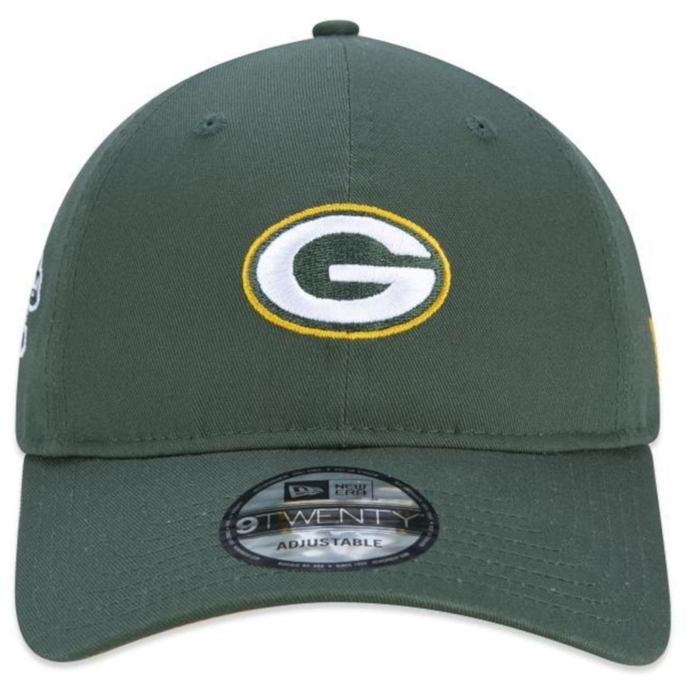 Boné Aba Curva New Era 920 Green Bay Packers Core - Strapback - Adulto - Foto 3