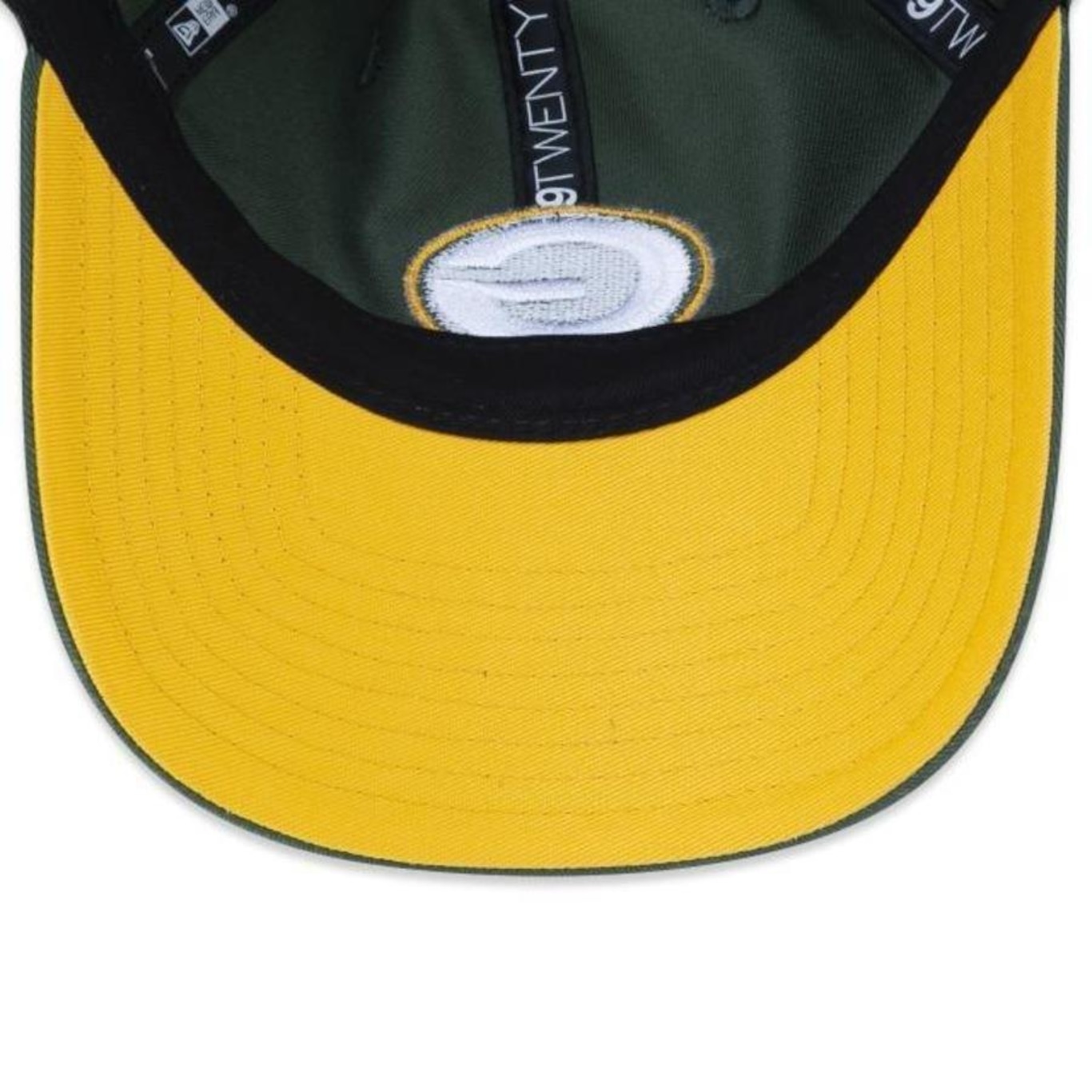 Boné Aba Curva New Era 920 Green Bay Packers Core - Strapback - Adulto - Foto 6