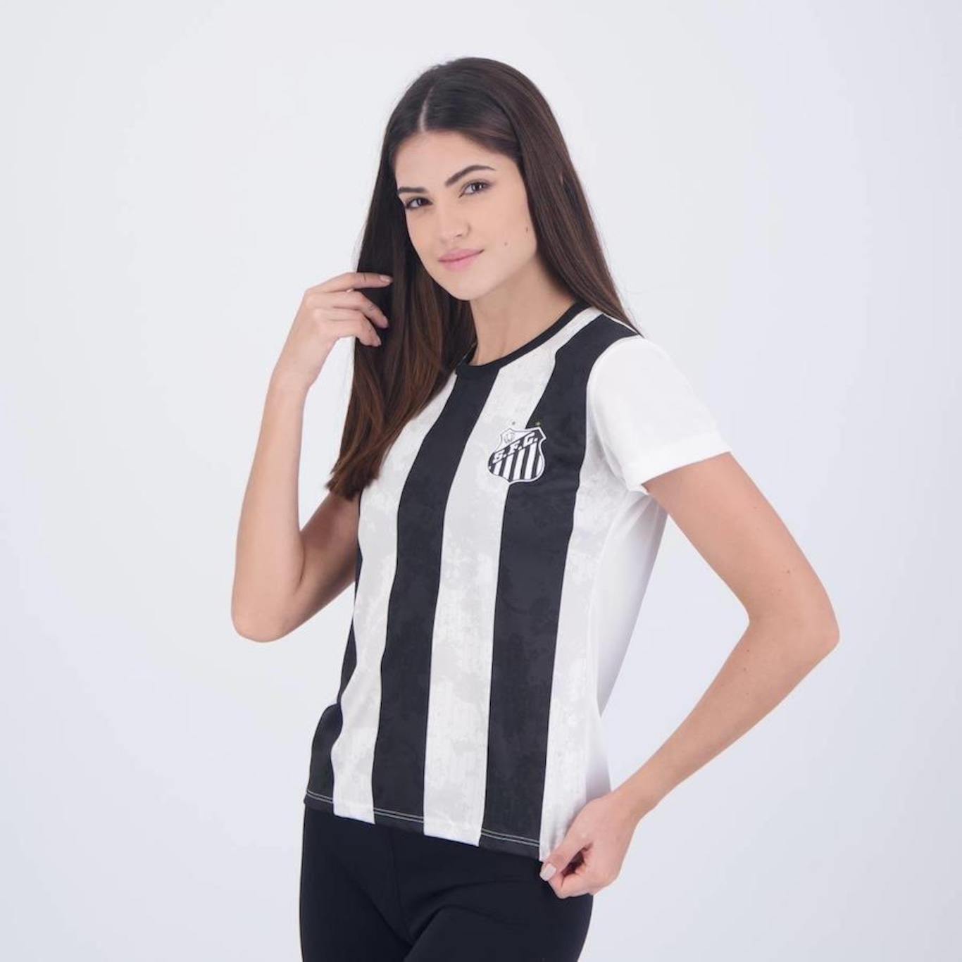 Camisa do Santos Braziline Trix - Feminina - Foto 1