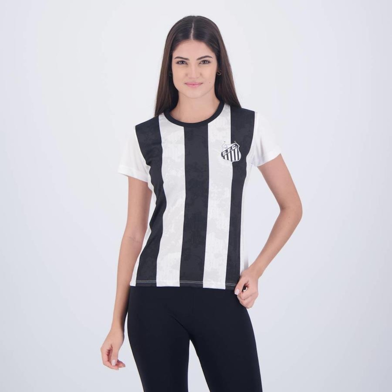 Camisa do Santos Braziline Trix - Feminina - Foto 3