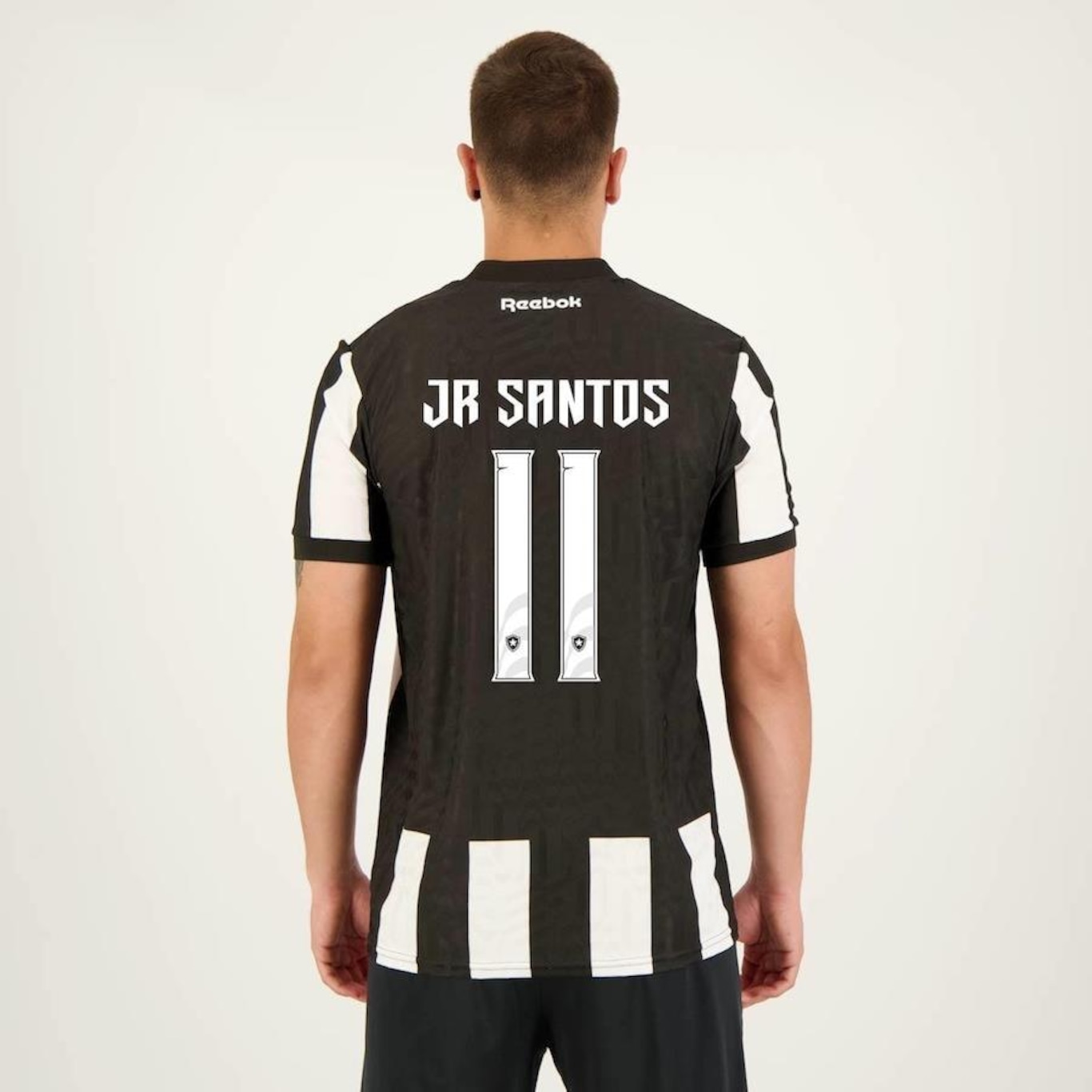 Camisa 1 do Botafogo 2023 11 Jr Santos Reebok - Masculina - Foto 2