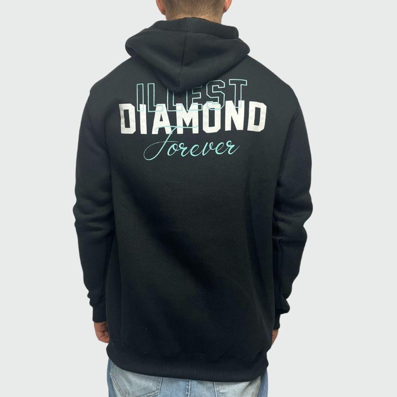 Blusão de Moletom Diamond X Illest Hoodie - Masculino - Foto 6