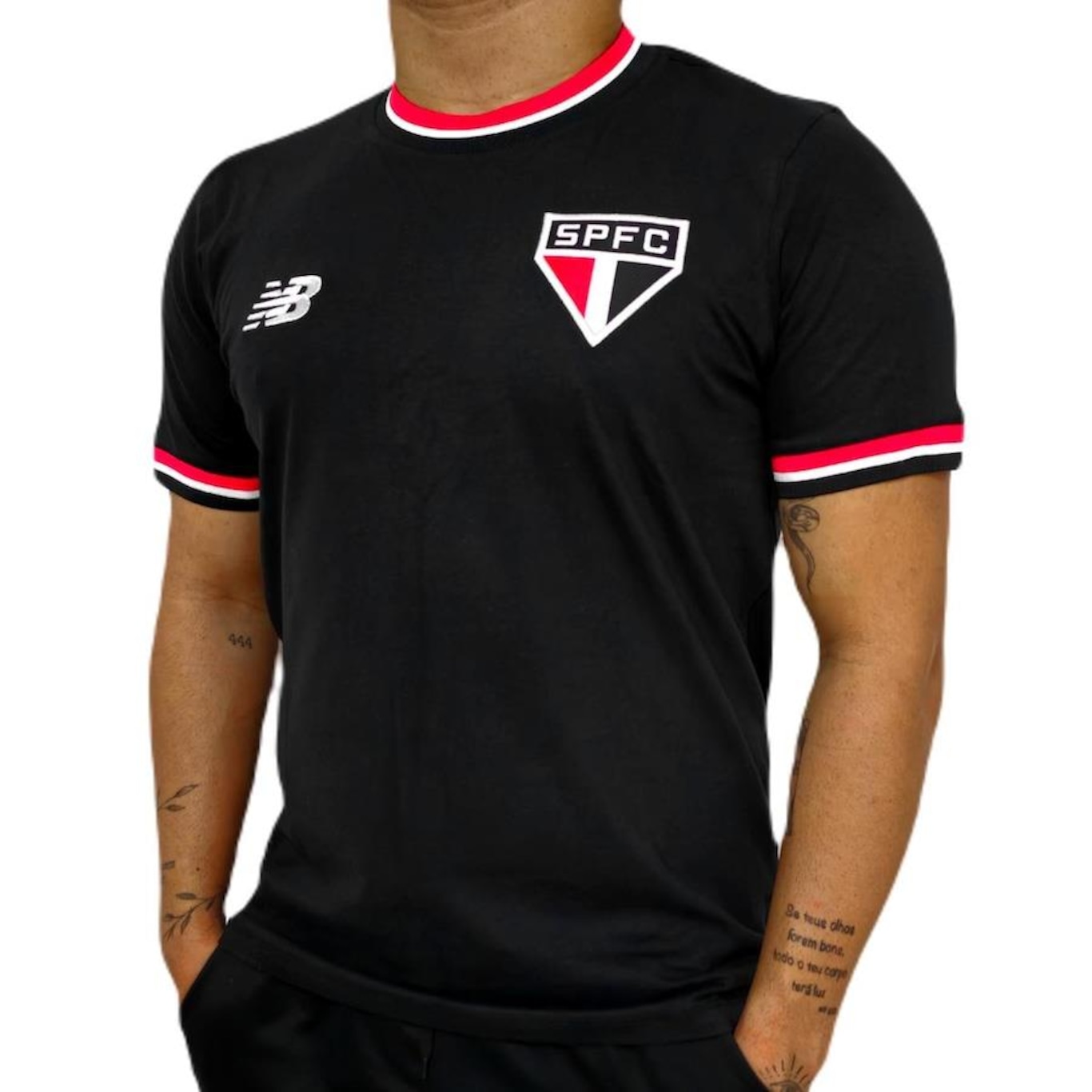 Camisa do São Paulo 2024 Retrô New Balance - Masculina - Foto 2