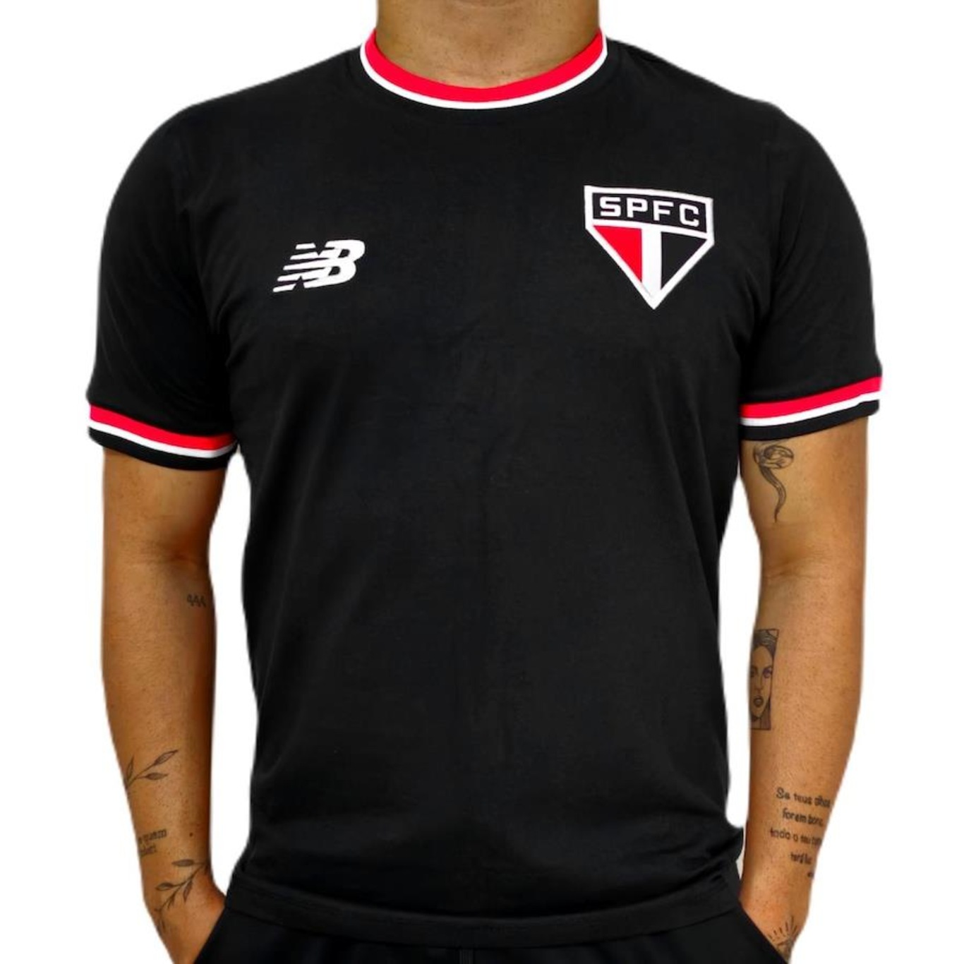 Camisa do São Paulo 2024 Retrô New Balance - Masculina - Foto 3