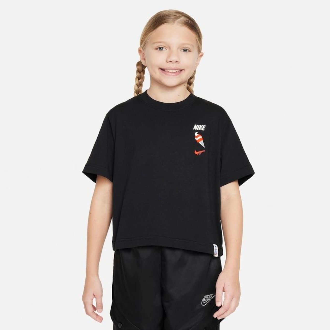 Camiseta Nike Sportswear - Infantil - Foto 1