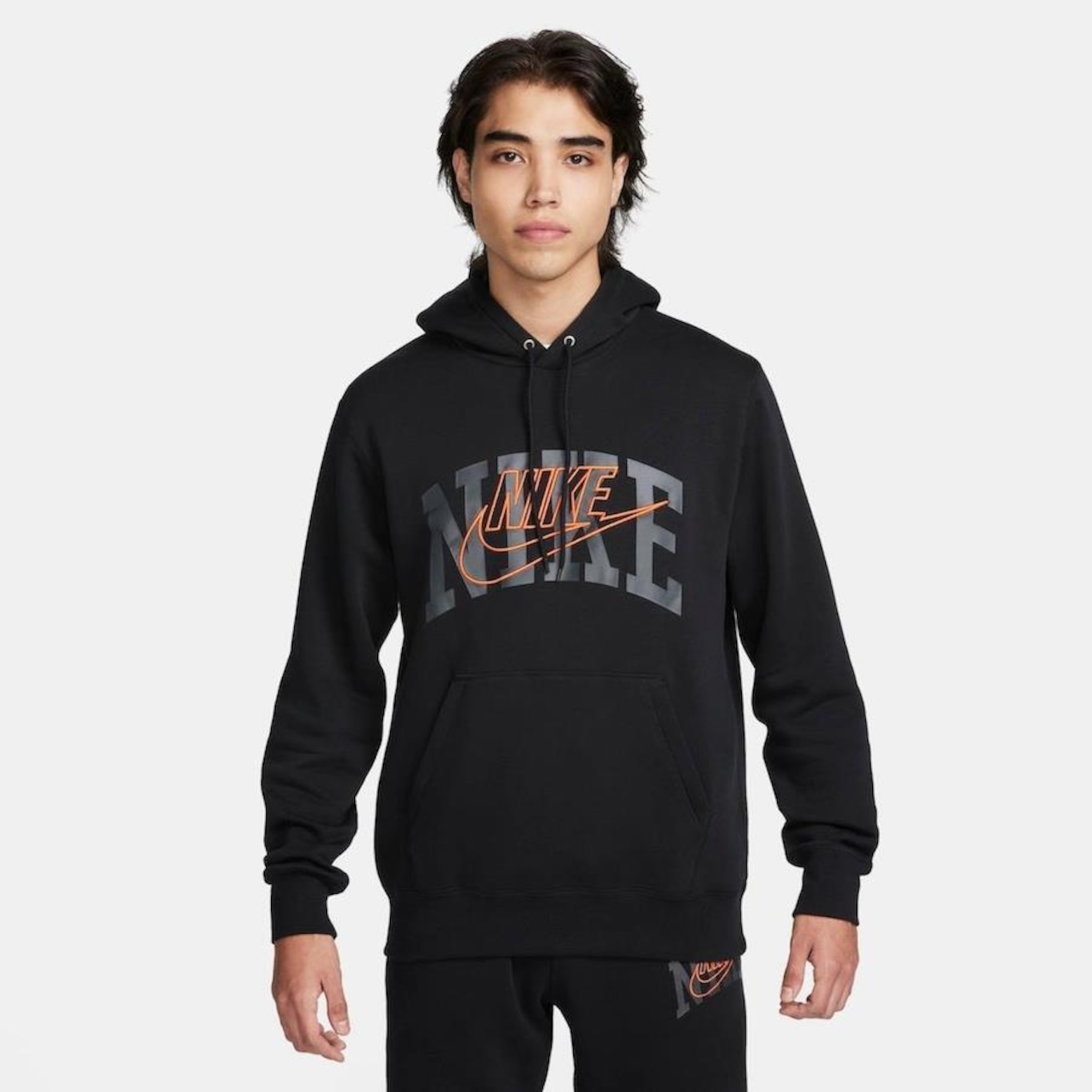 Blusão Nike Club Fleece - Masculino - Foto 1