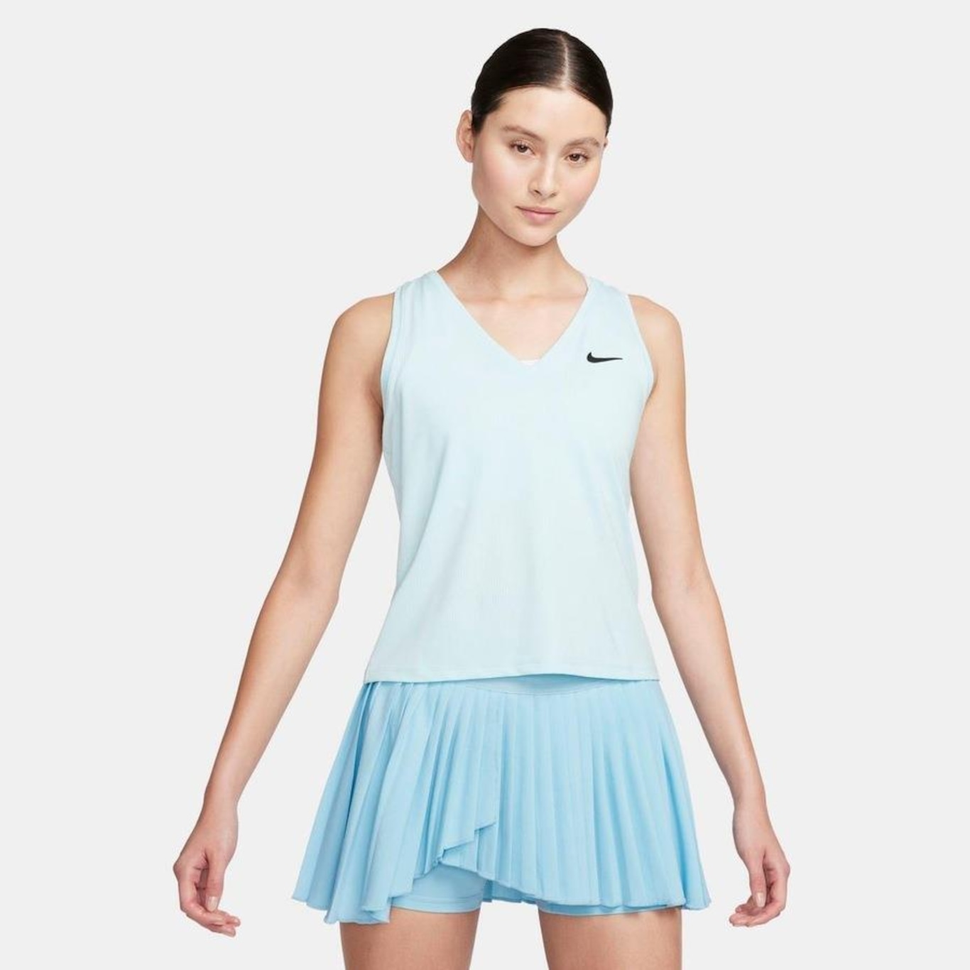 Camiseta Regata Nikecourt Victory - Feminina - Foto 1