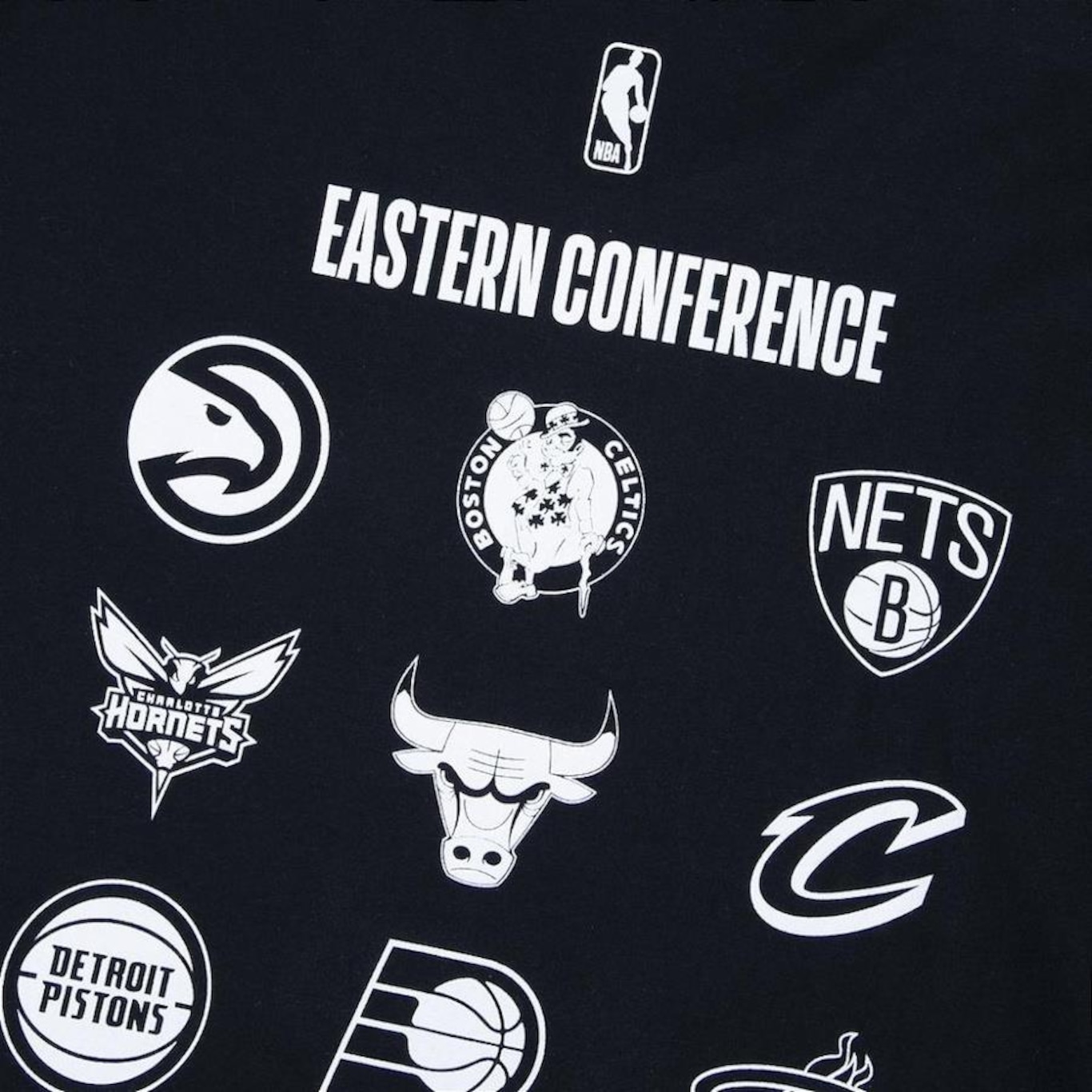 Camiseta New Era Core Nba Eastern Conferenc Team Logos - Masculina - Foto 5