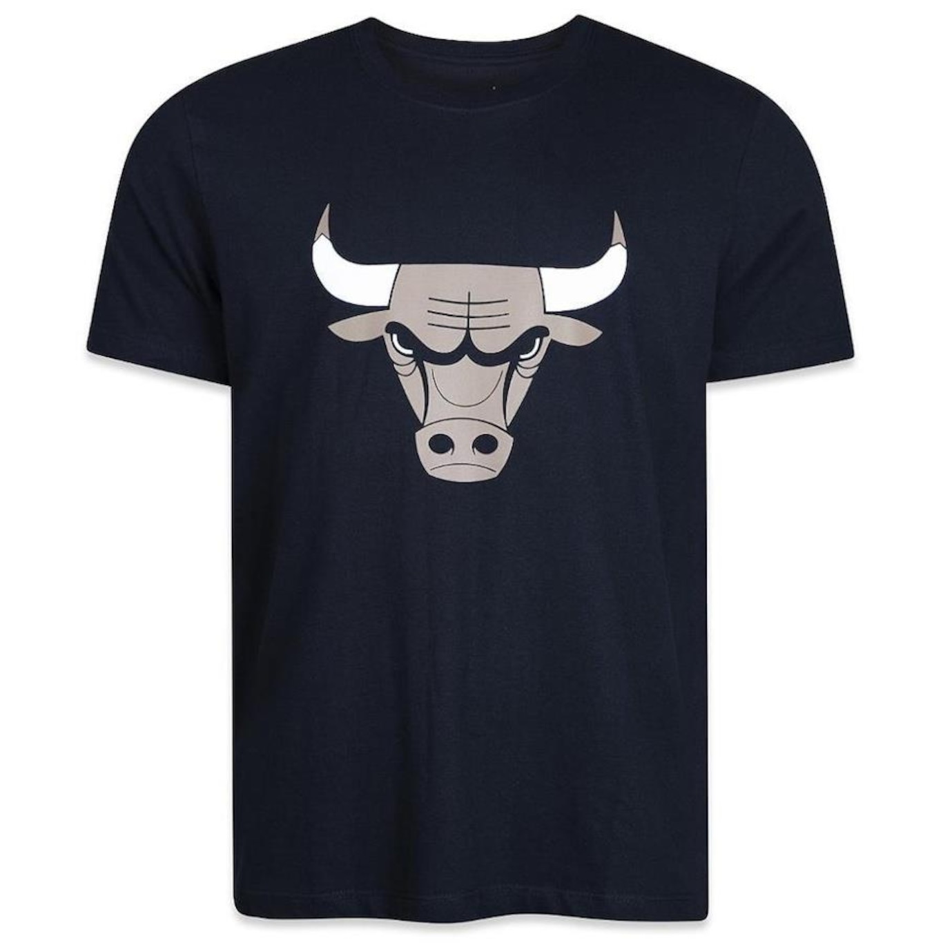 Camiseta New Era Chicago Bulls Nba Regular Core - Masculina - Foto 1