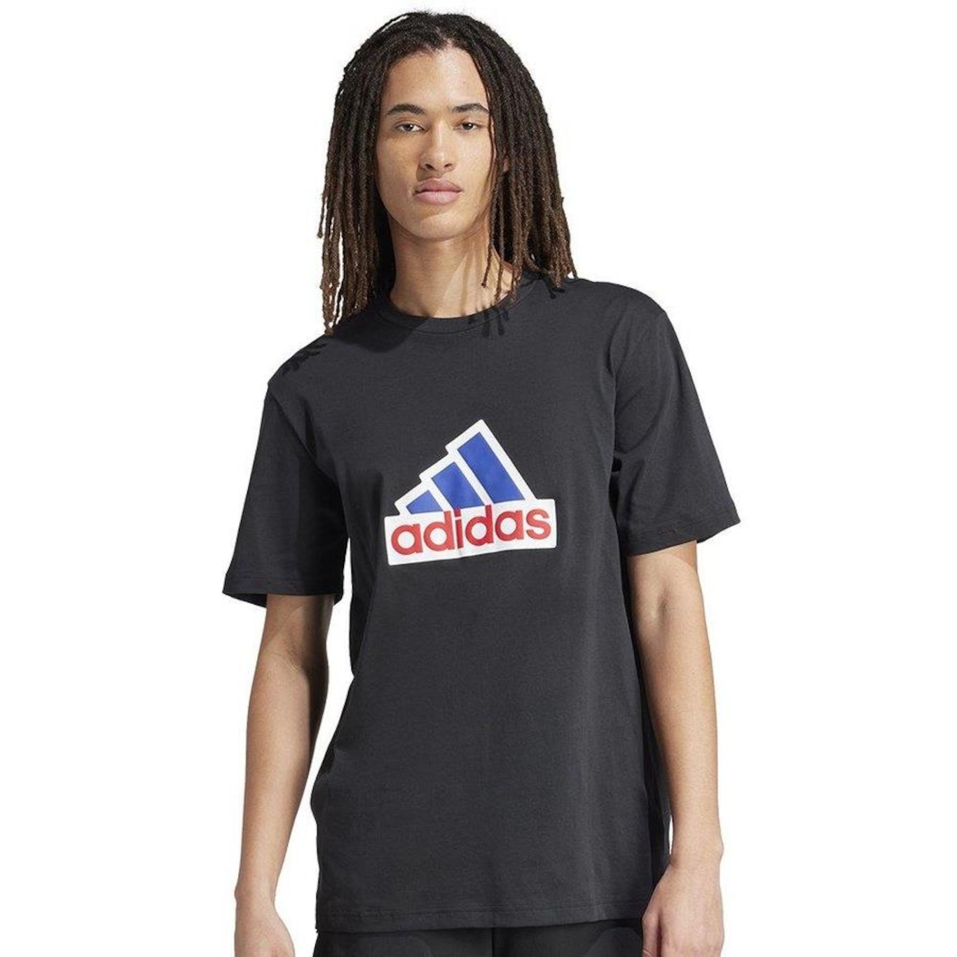 Camiseta adidas Future Icons Badge - Masculina - Foto 1