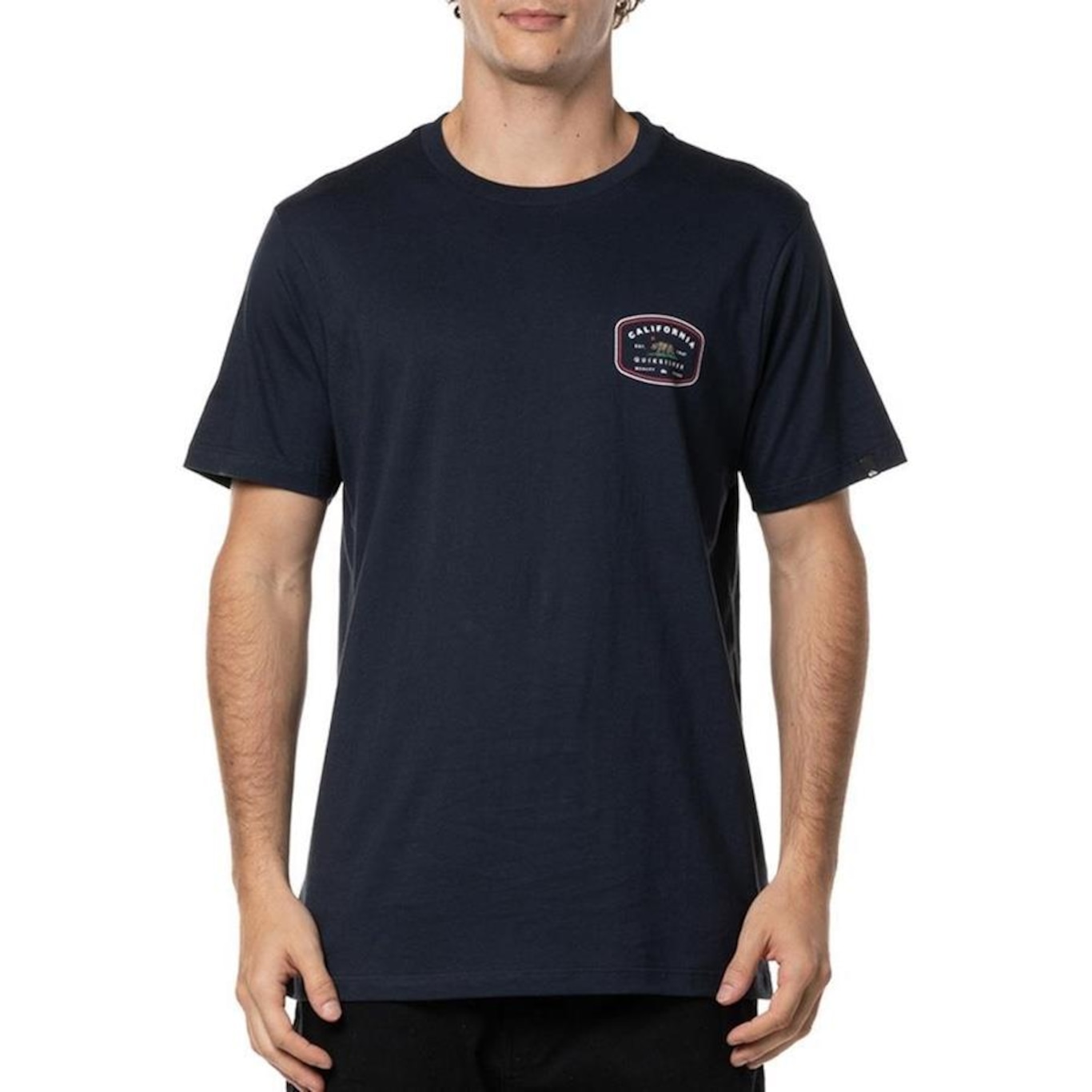 Camiseta Quiksilver Ca Republic Plus Size - Masculina - Foto 1