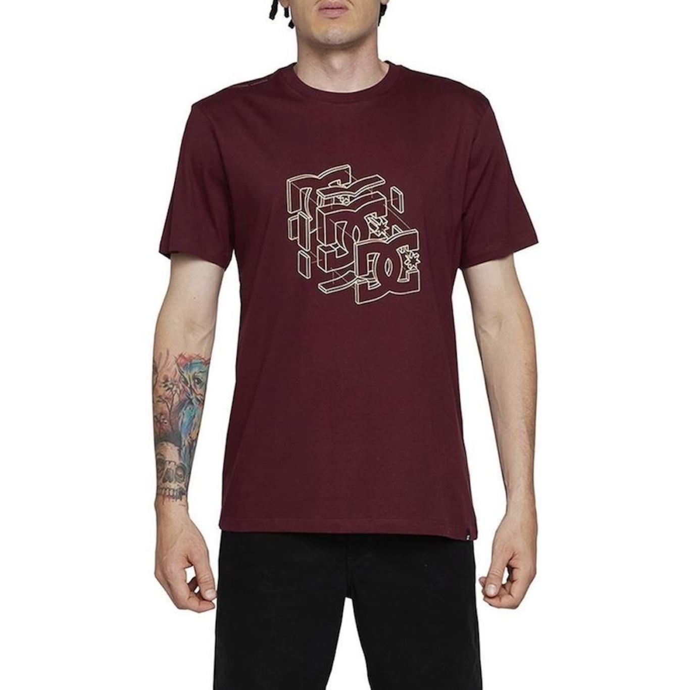 Camiseta DC Shoes Rebuild - Masculina - Foto 1