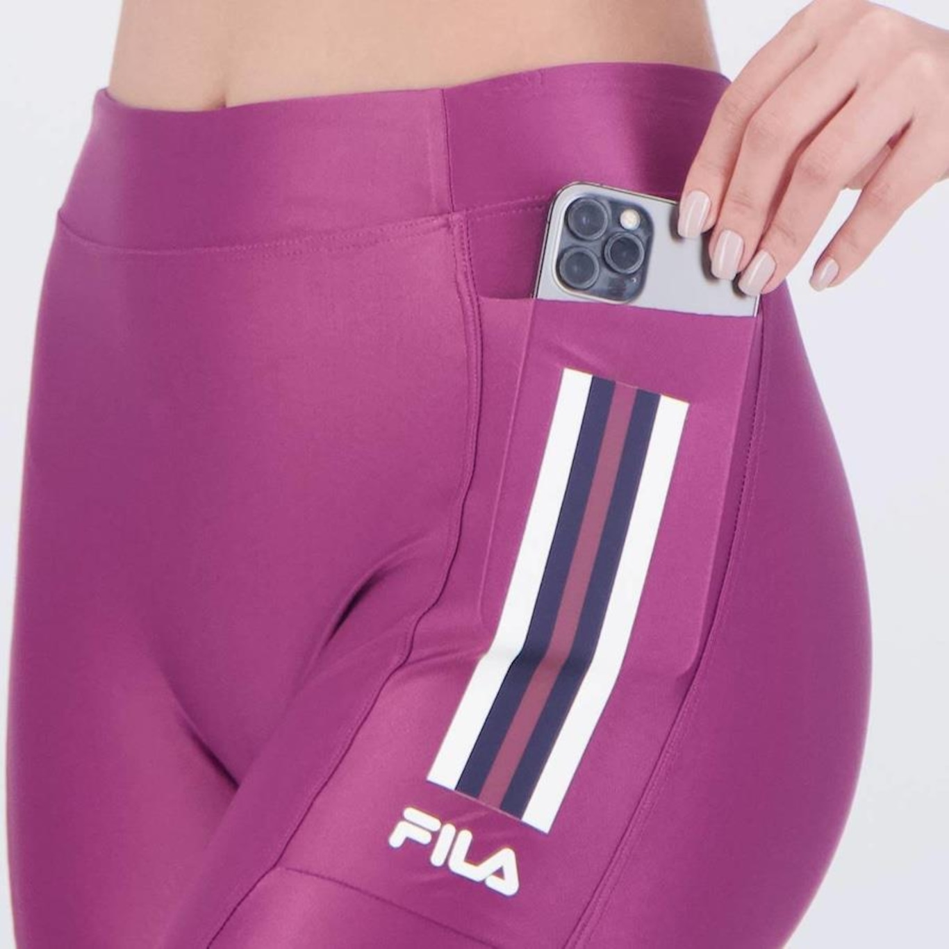 Shorts Fila Ftr Sports Flow - Feminino - Foto 4