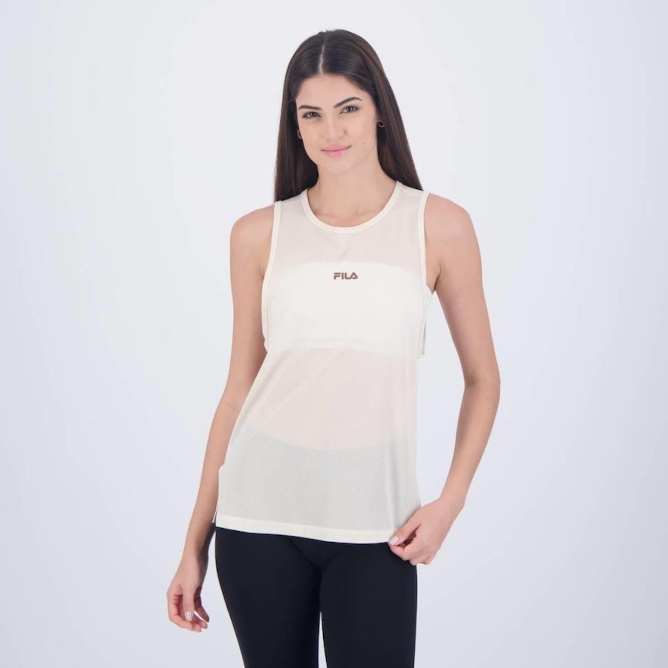 Camiseta Regata Fila Keep Sports - Feminina - Foto 1