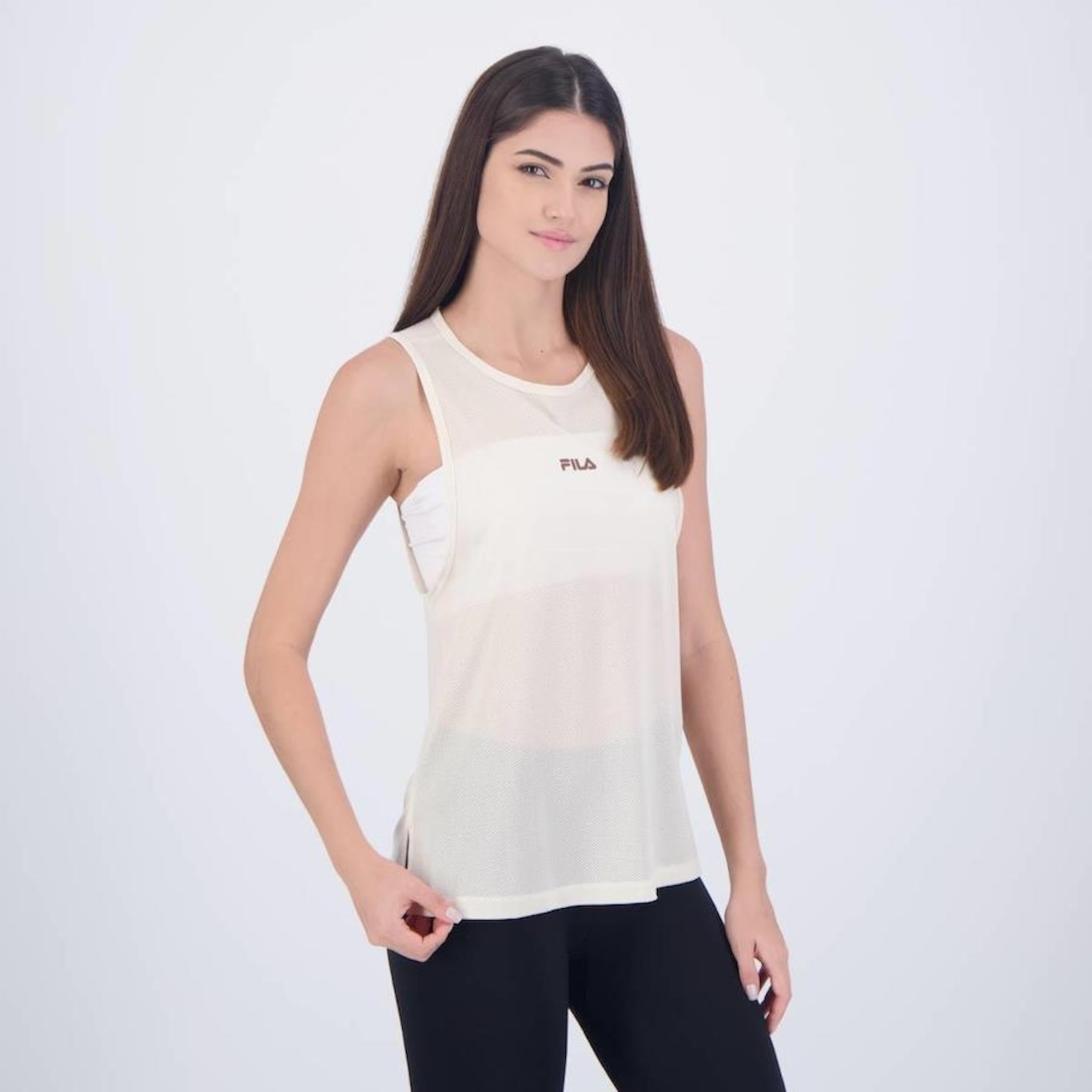 Camiseta Regata Fila Keep Sports - Feminina - Foto 2