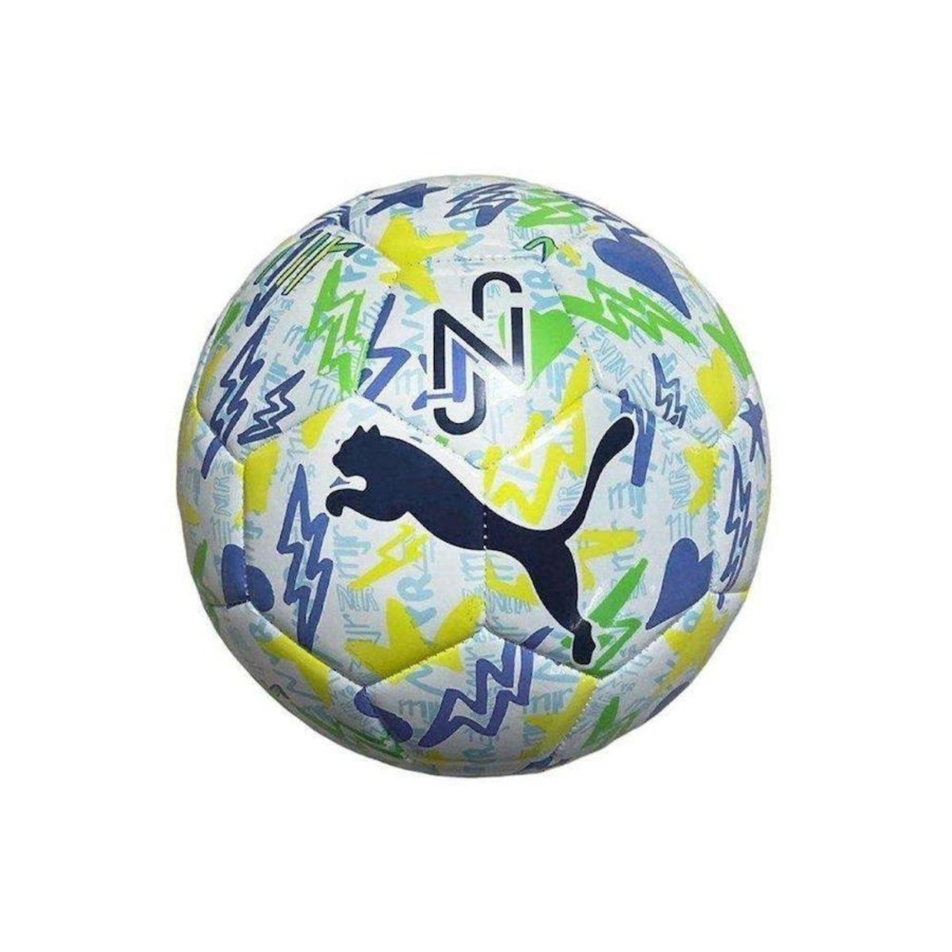 Mini Bola de Futebol de Campo Neymar Puma Graphic - Foto 2