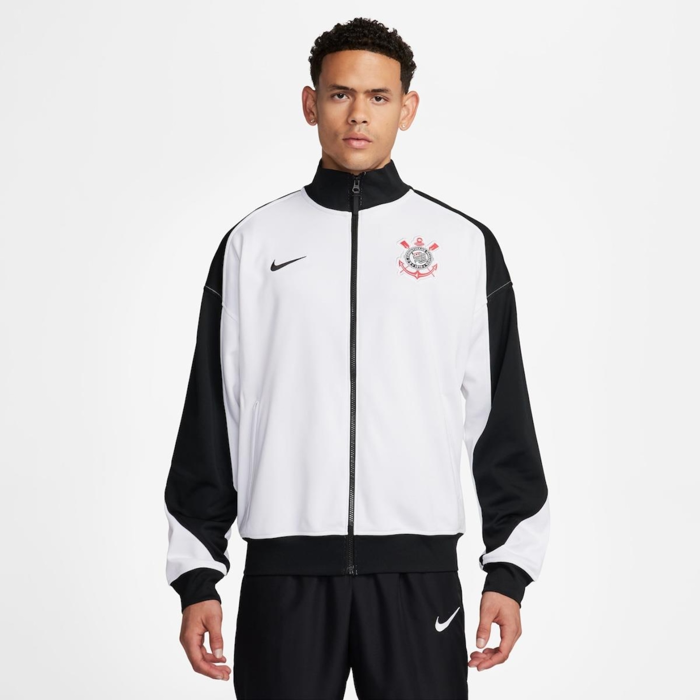 Jaqueta Nike Corinthians Hino Academy Pro - Masculina - Foto 1