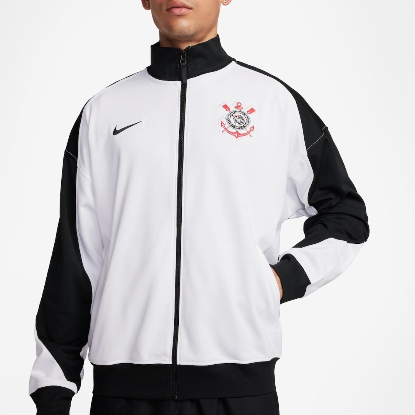 Jaqueta Nike Corinthians Hino Academy Pro - Masculina - Foto 2