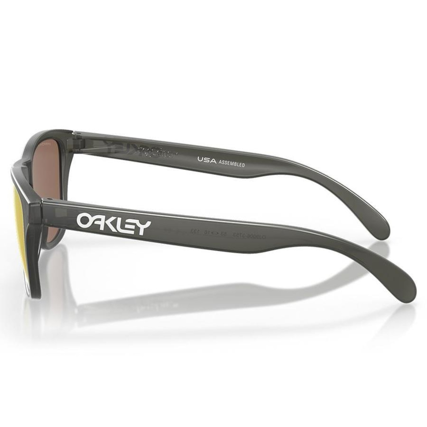 Óculos de Sol Unissex Oakley Frogskins Xs Matte - Foto 2