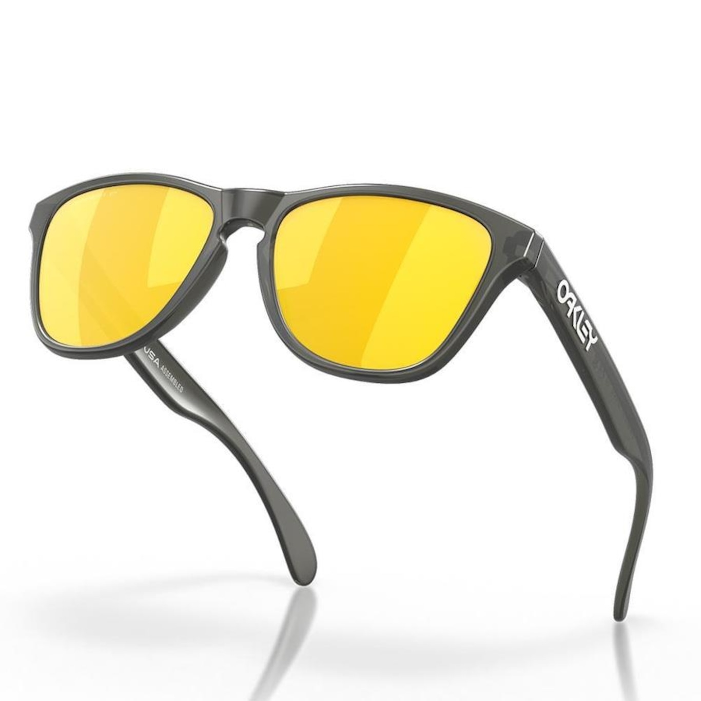 Óculos de Sol Unissex Oakley Frogskins Xs Matte - Foto 3