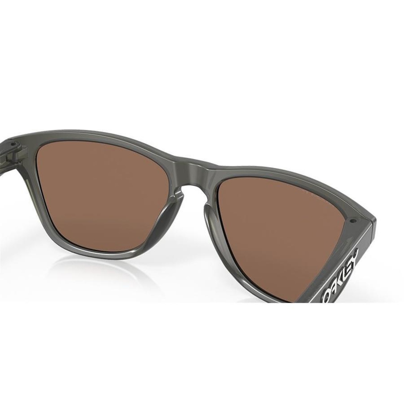 Óculos de Sol Unissex Oakley Frogskins Xs Matte - Foto 4