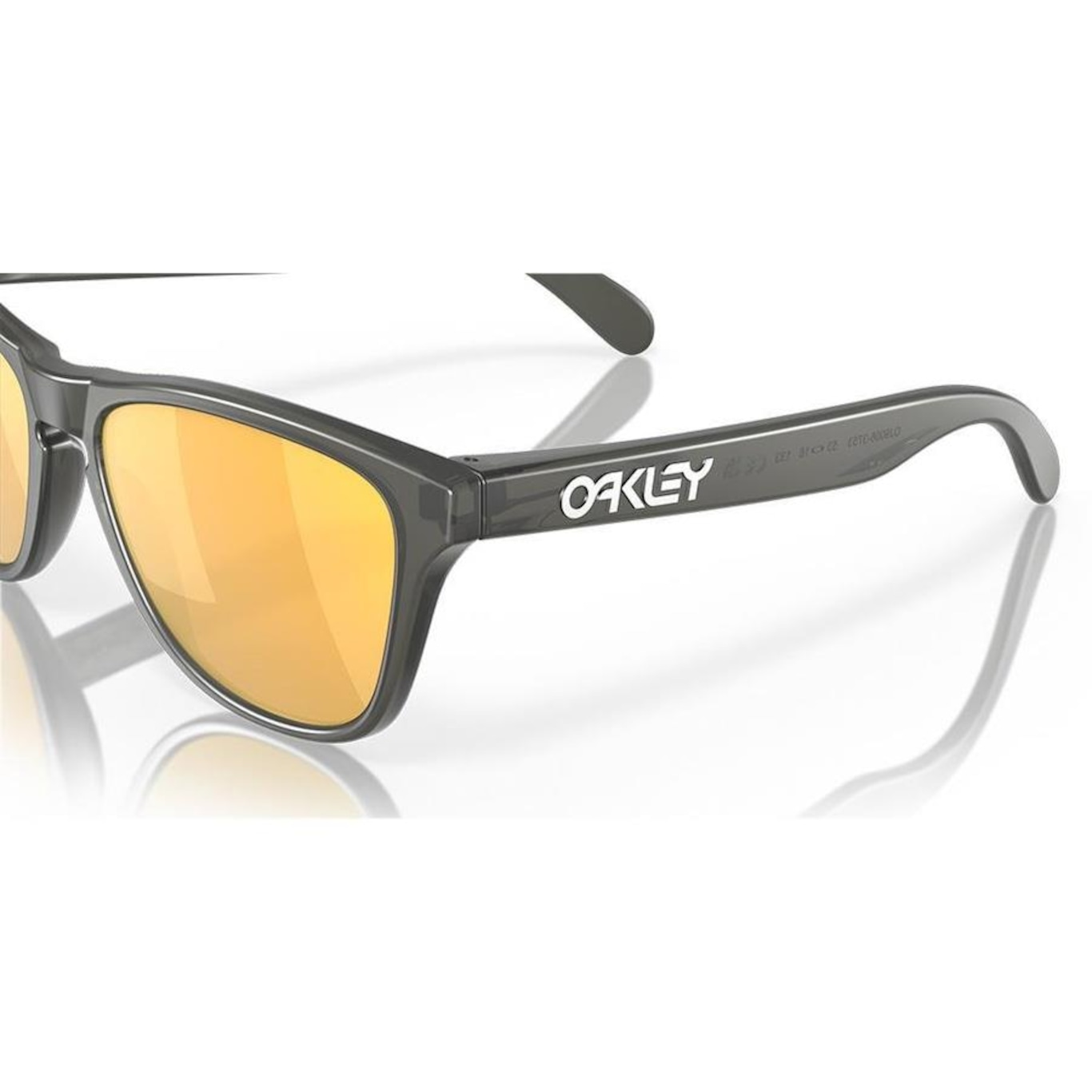 Óculos de Sol Unissex Oakley Frogskins Xs Matte - Foto 6