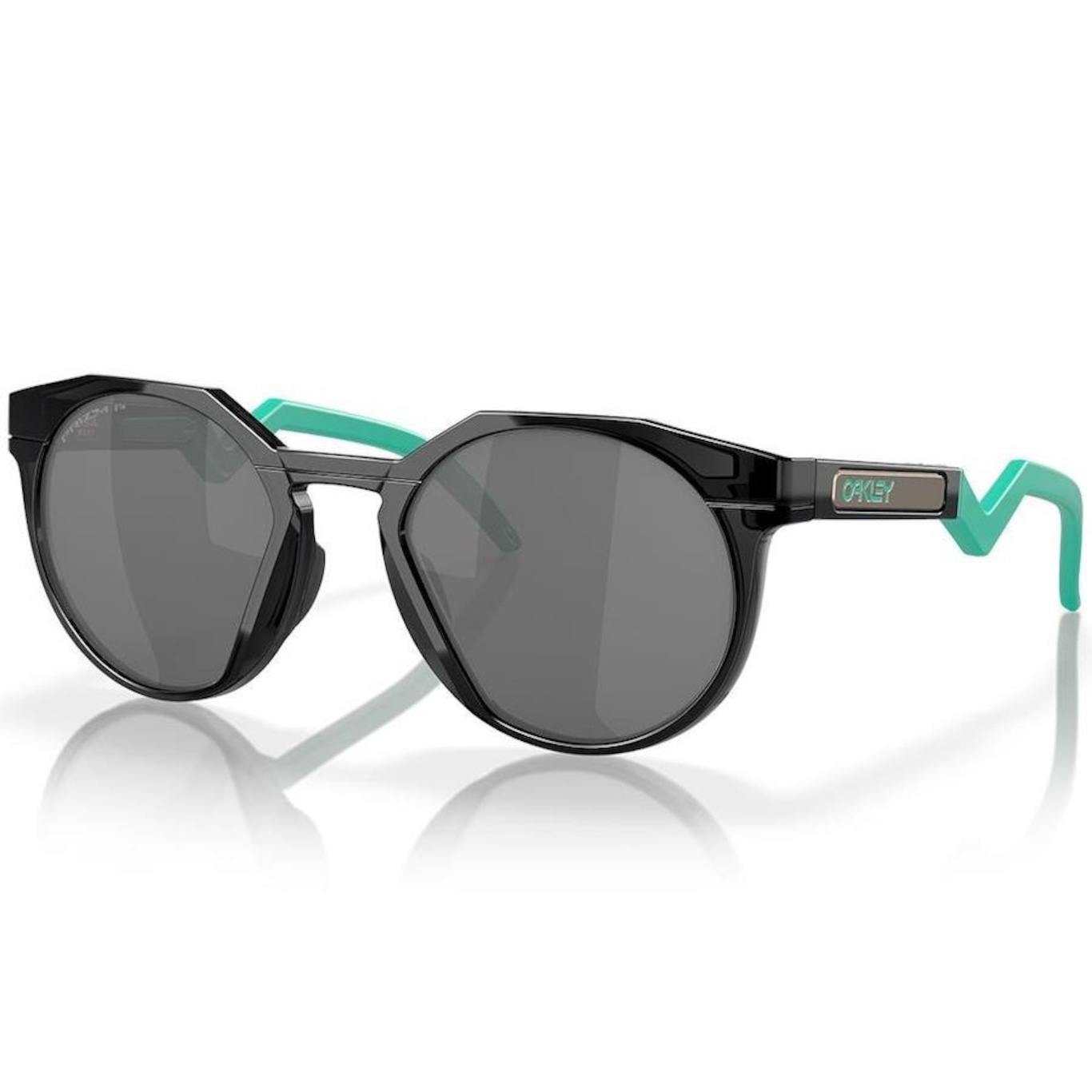 Óculos de Sol Unissex Oakley Hstn Black Ink Prizm Polarized - Foto 1