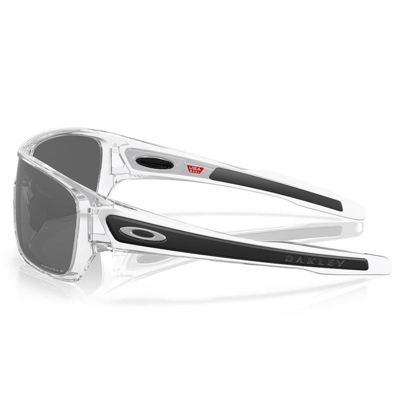 Óculos de Sol Unissex Oakley Turbine Rotor Polished Clear 1632 - Foto 2