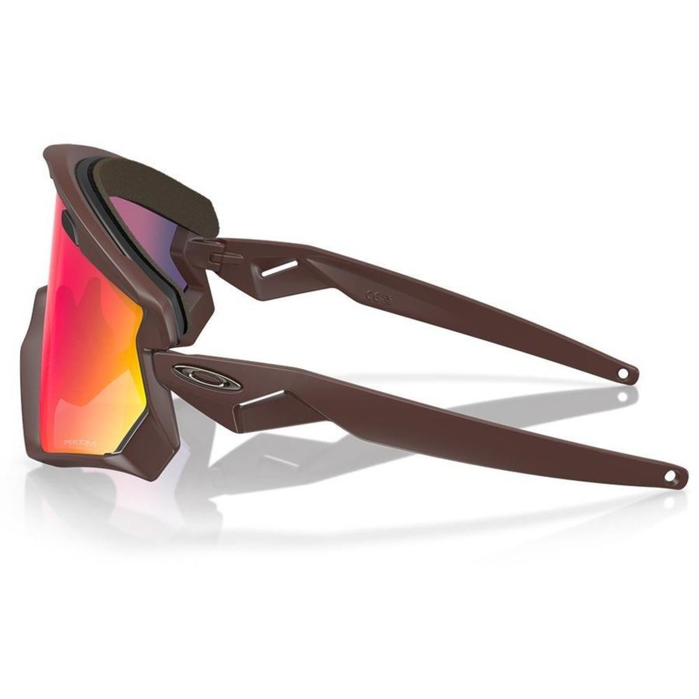 Óculos de Sol Unissex Oakley Wind Jacket 2.0 Matte Grenache 2945 - Foto 2