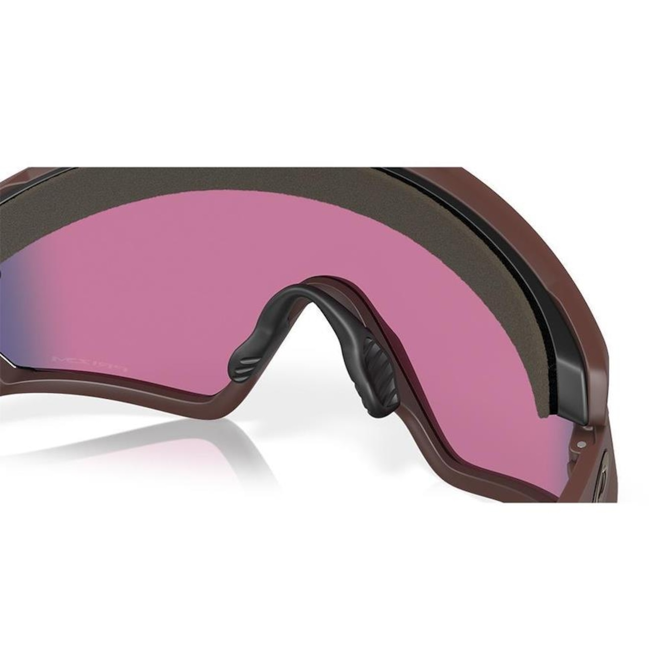 Óculos de Sol Unissex Oakley Wind Jacket 2.0 Matte Grenache 2945 - Foto 4