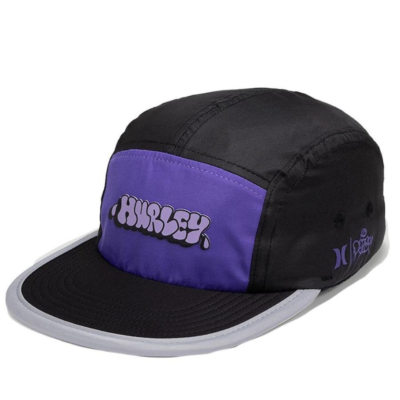 Boné Aba Reta Hurley Bomb - Strapback - Adulto - Foto 1