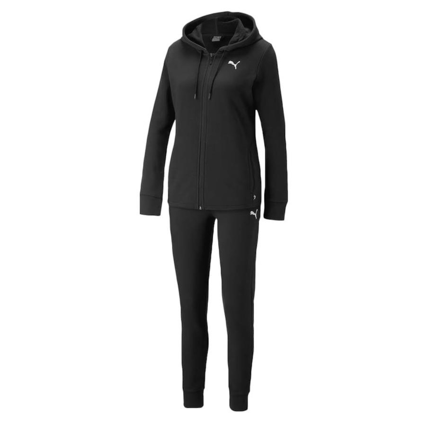 Conjunto de Agasalho Puma Classic Hooded Terry - Feminino - Foto 1