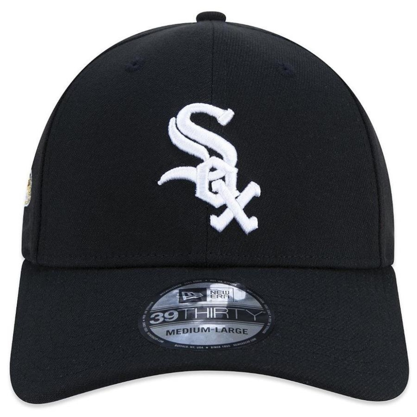 Boné Aba Curva New Era 3930 Chicago White Sox Core Mlb - Fechado - Adulto - Foto 6