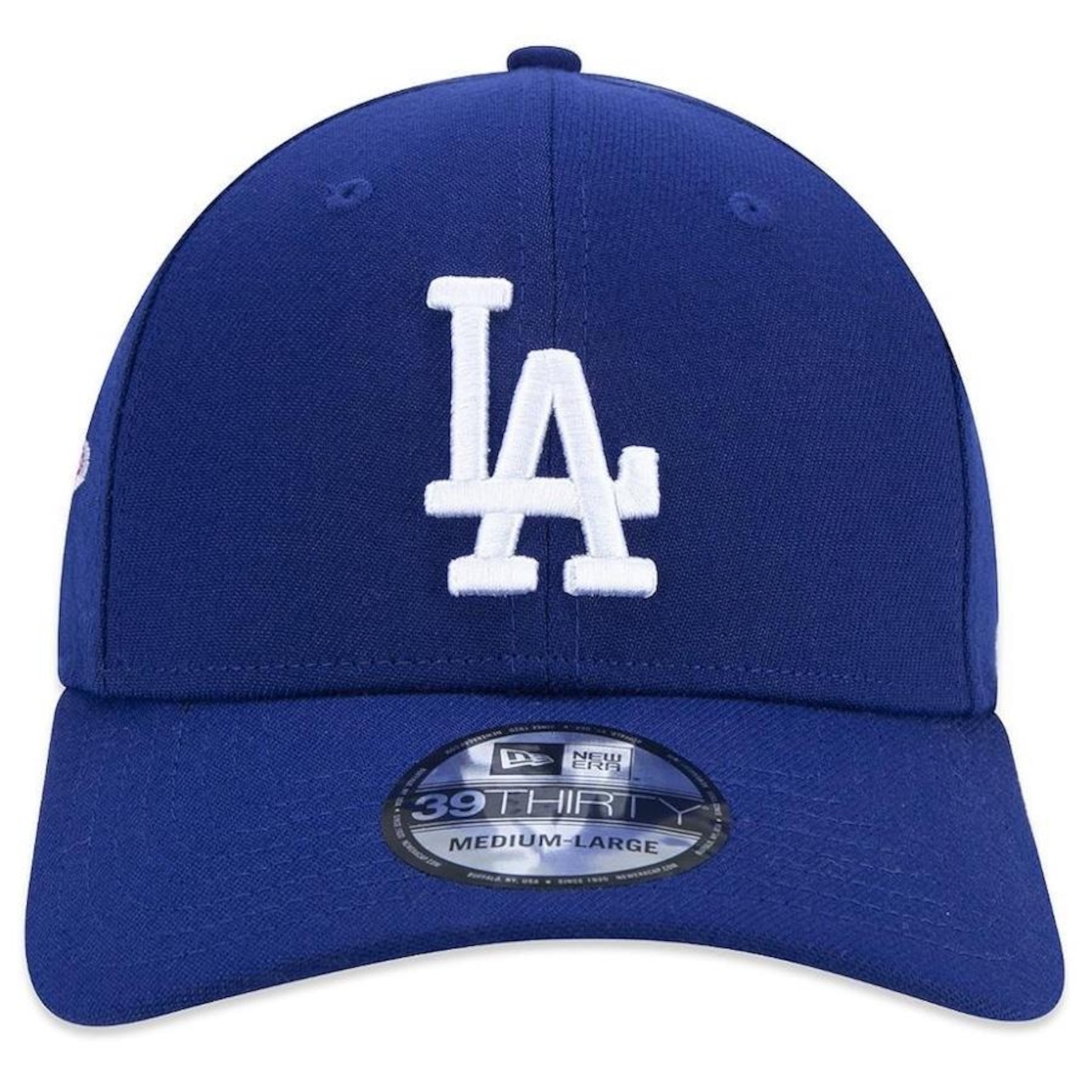 Boné Aba Curva New Era 3930 Los Angeles Dodgers Mlb Core - Fechado - Adulto - Foto 2