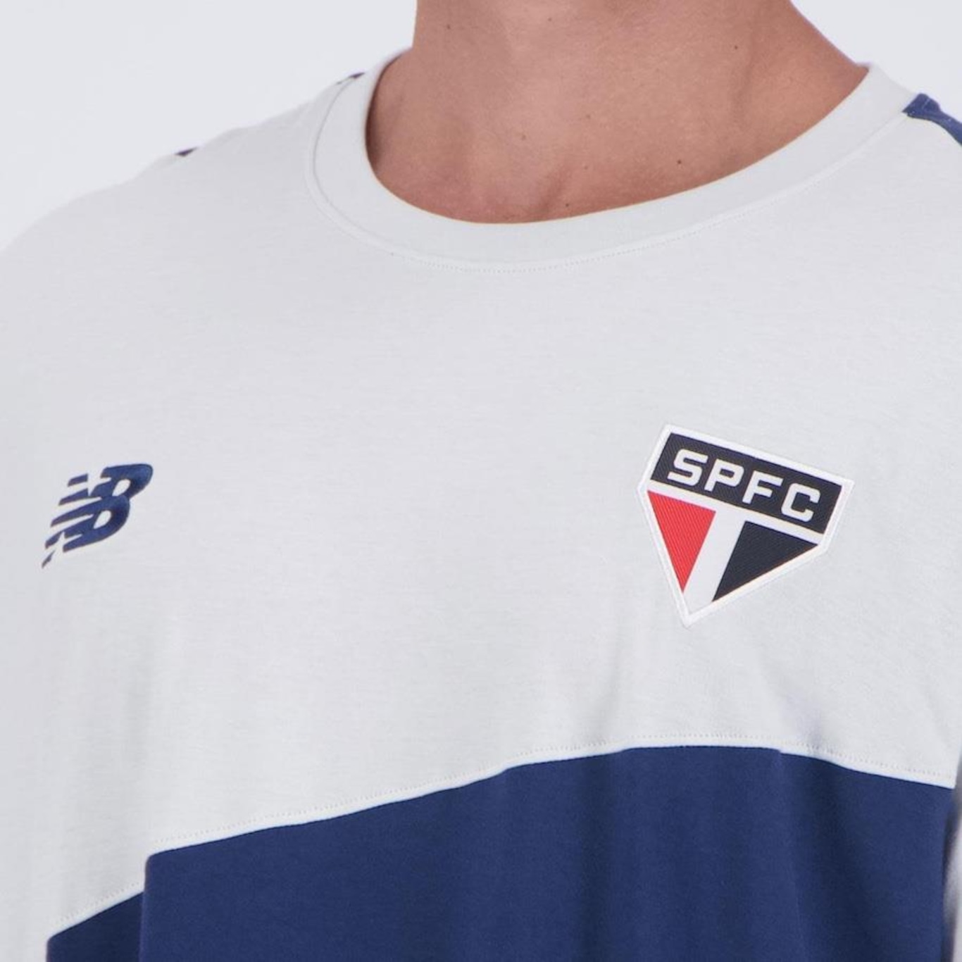 Camisa do São Paulo II New Balance Viagem 2024 - Masculina - Foto 4