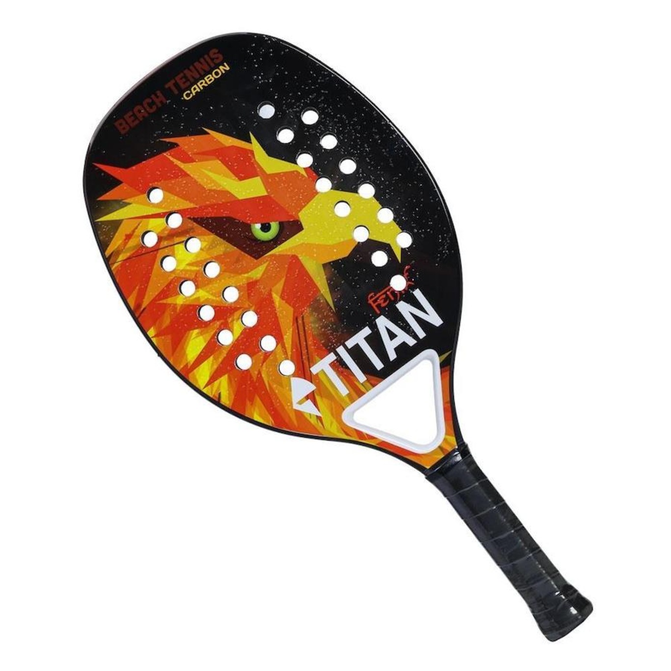 Raquete de Beach Tennis Titan Fenix 100% Carbon - Foto 1