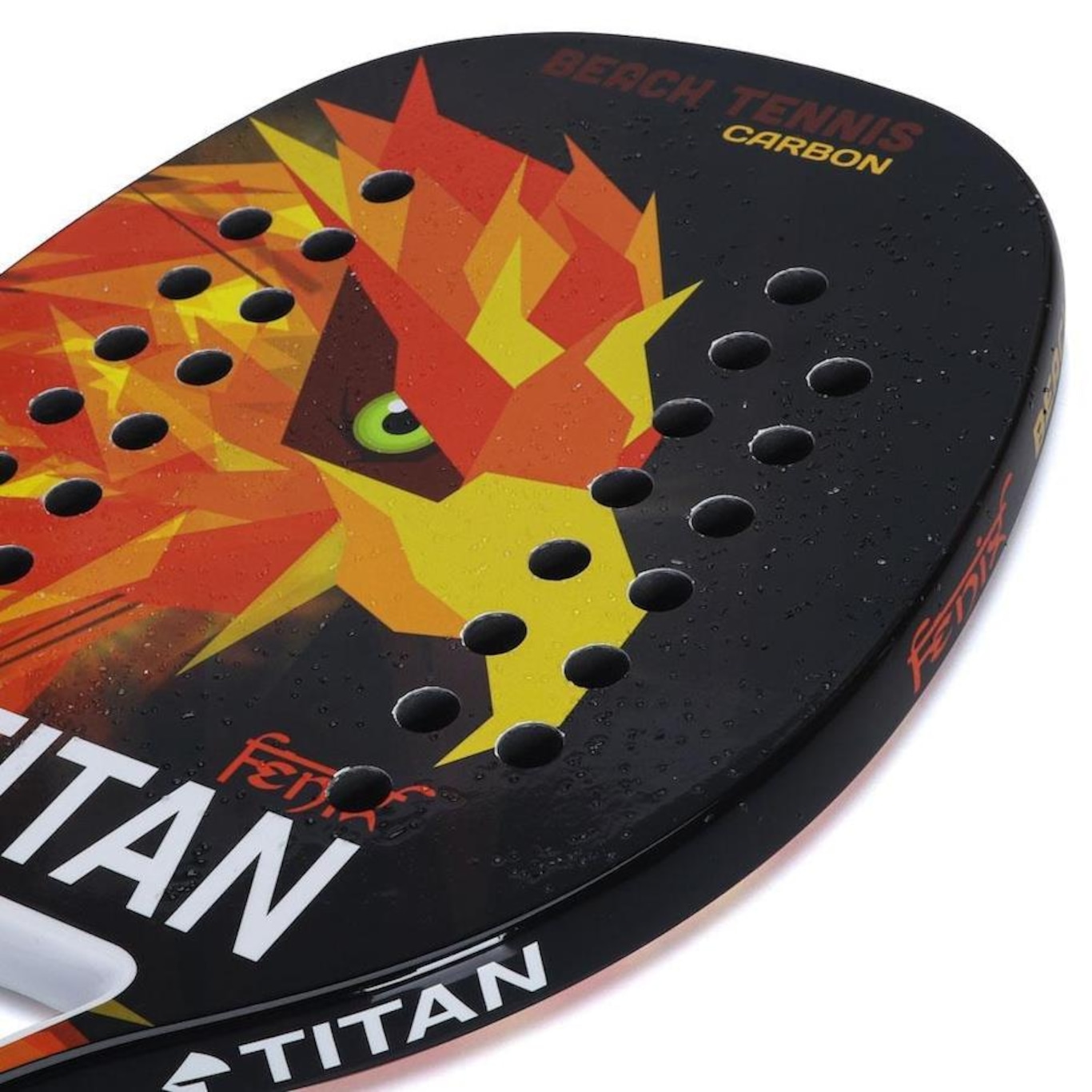 Raquete de Beach Tennis Titan Fenix 100% Carbon - Foto 2