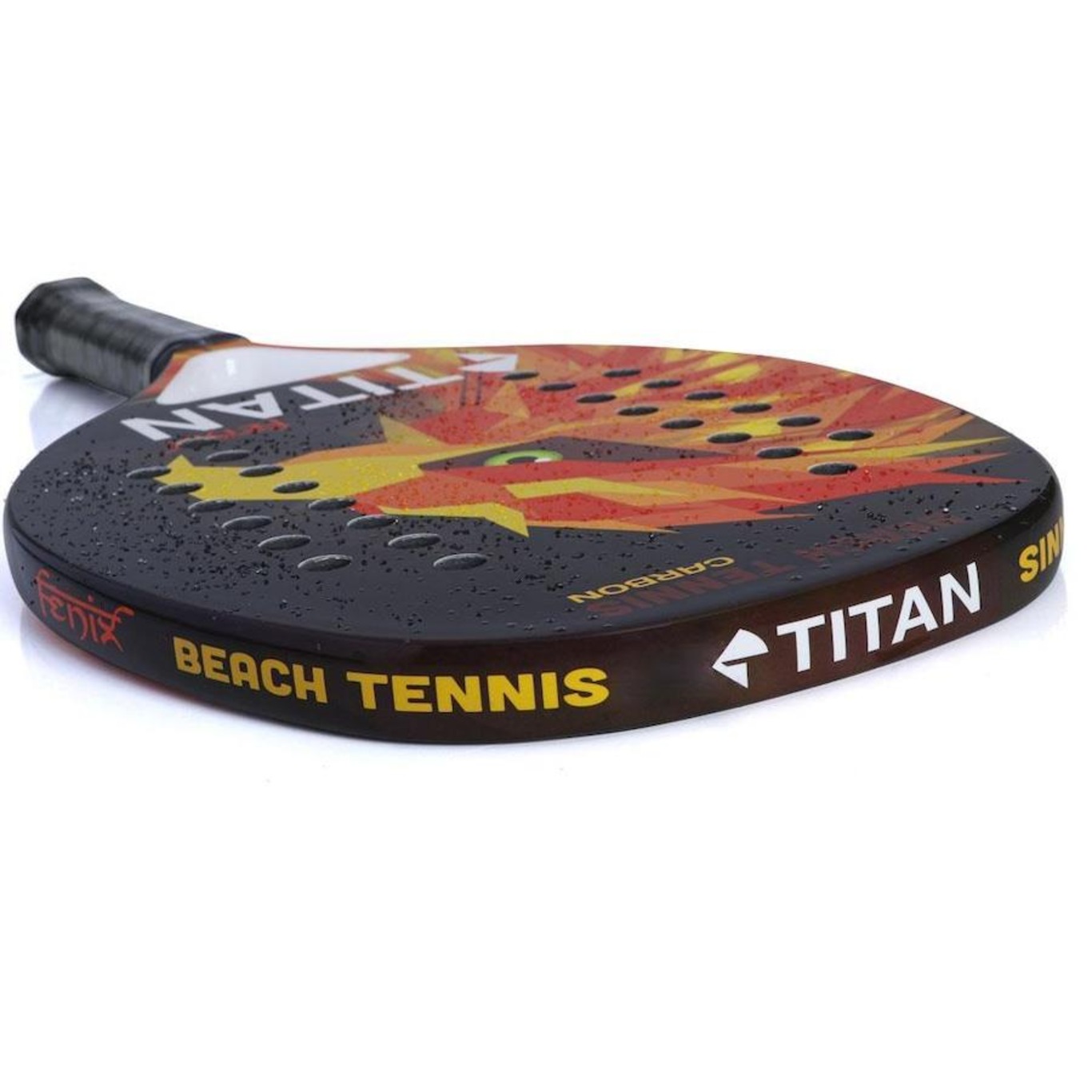 Raquete de Beach Tennis Titan Fenix 100% Carbon - Foto 5