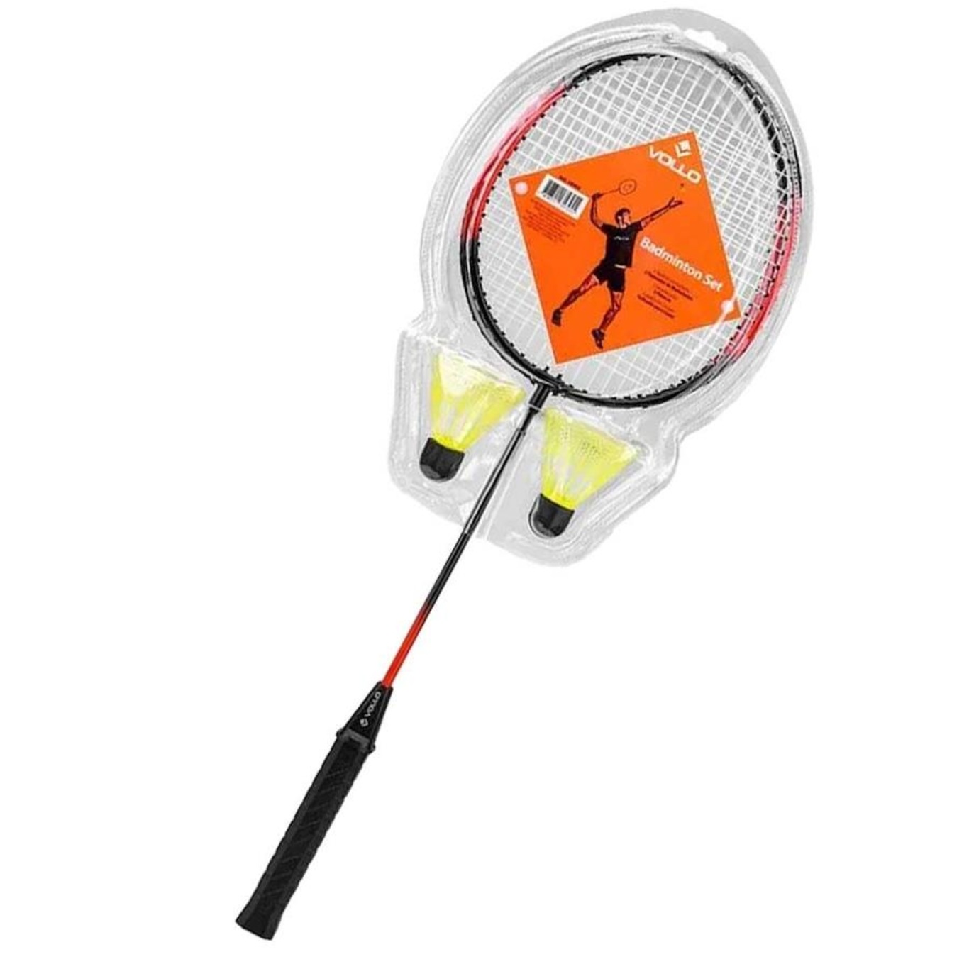 Kit Badminton Vollo 2 Raquetes + 2 Petecas - Foto 4