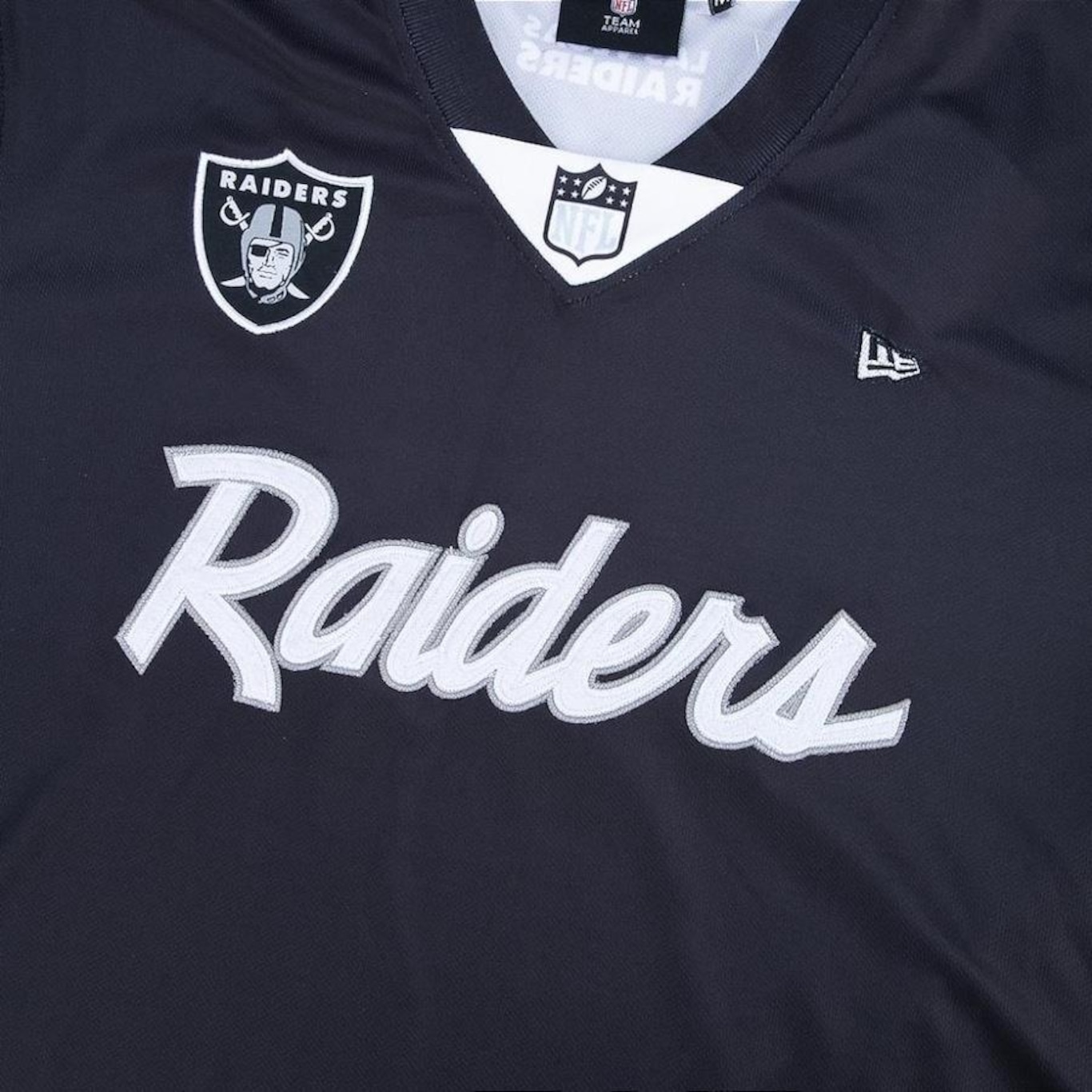 Camiseta Jersey New Era Las Vegas Raiders Core Nfl 100 - Masculina - Foto 3