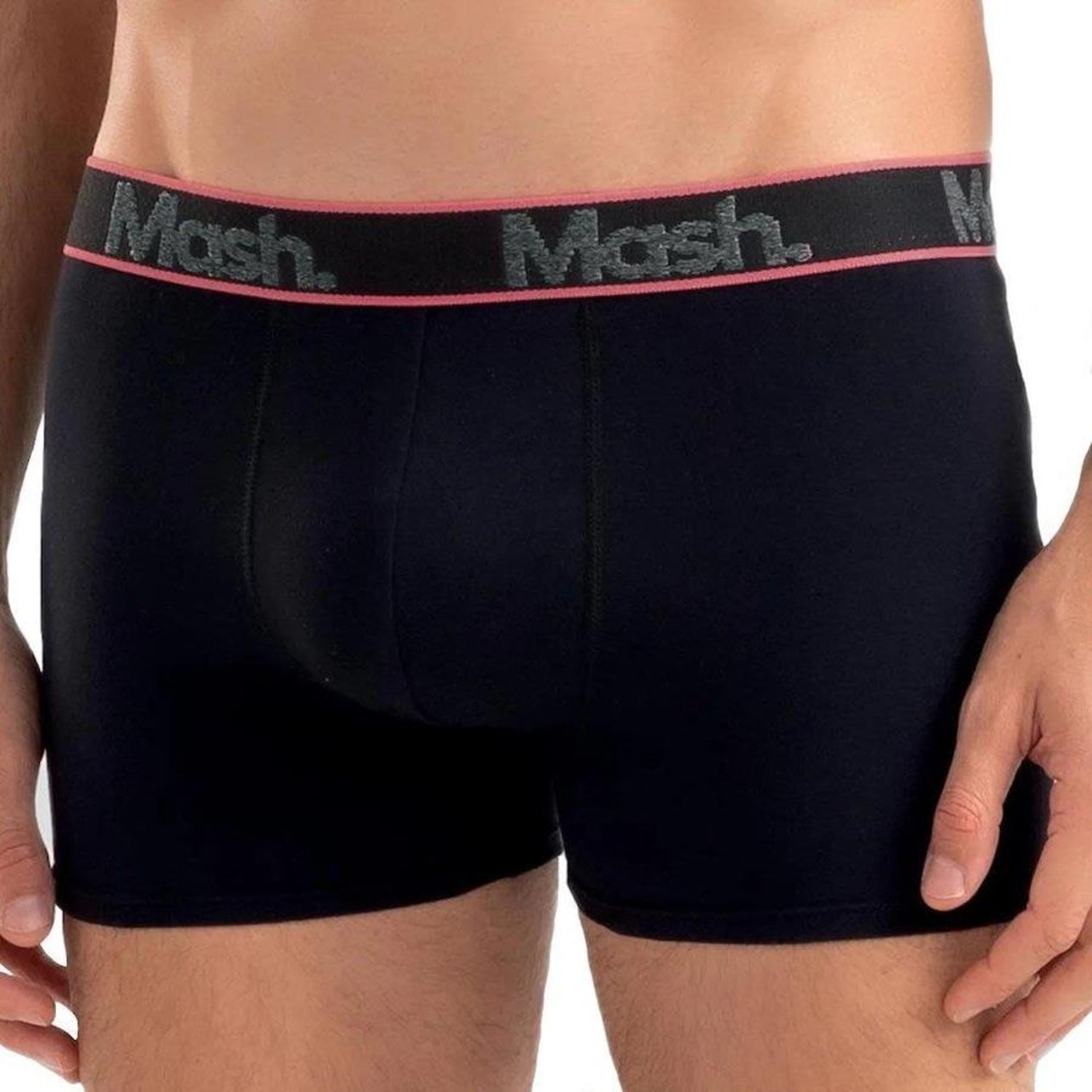 Cueca Boxer Mash Cot El Bord - Adulto - Foto 2