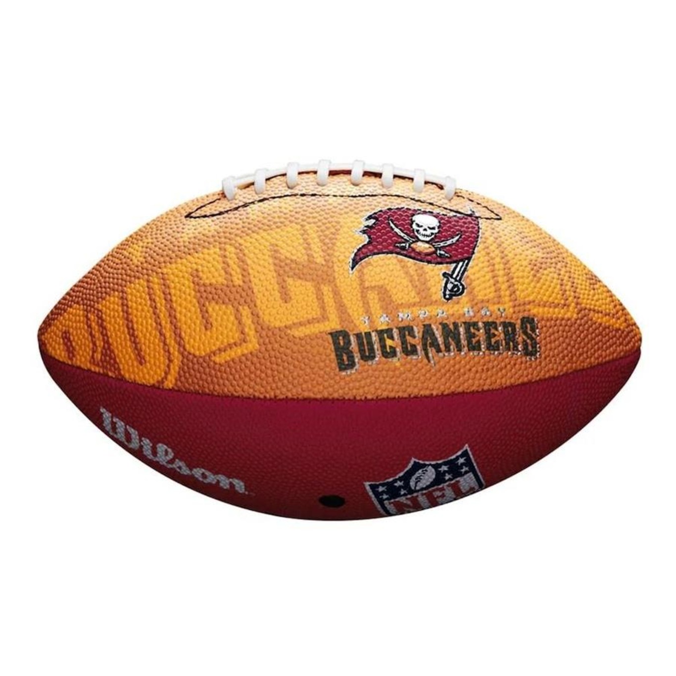 Bola de Futebol Americano Wilson Nfl Tampa Bay Buccaneers Team Logo Jr - Foto 2