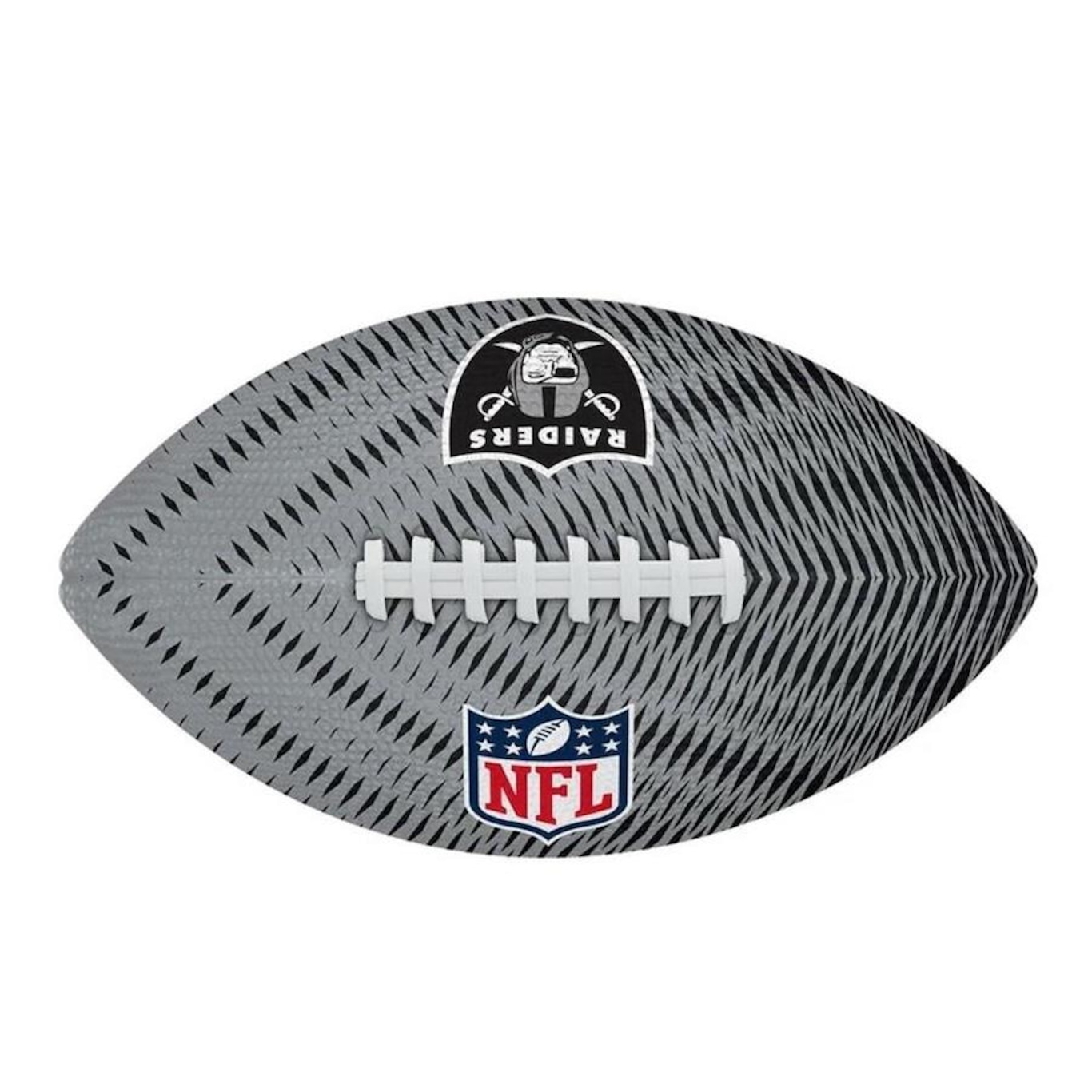 Bola de Futebol Americano Wilson Nfl Las Vegas Raiders Tailgate Jr - Foto 3