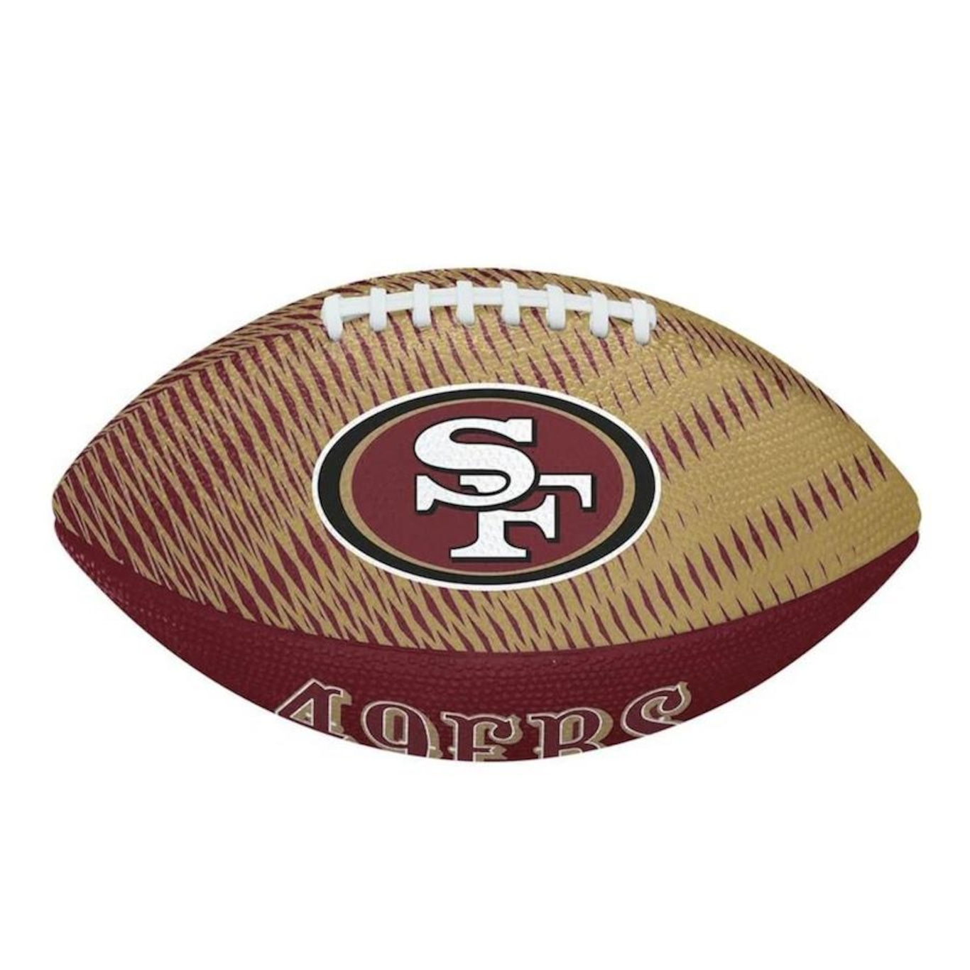 Bola de Futebol Americano Wilson Nfl San Francisco 49Ers Tailgate Jr - Foto 1